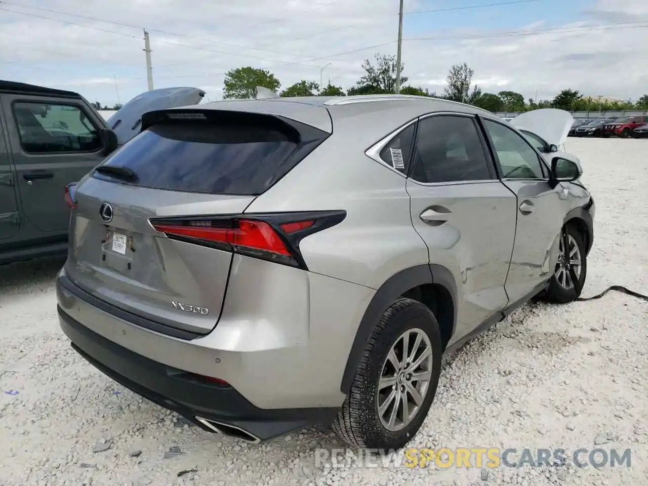 4 Photograph of a damaged car JTJYARBZ7K2157254 LEXUS NX 2019