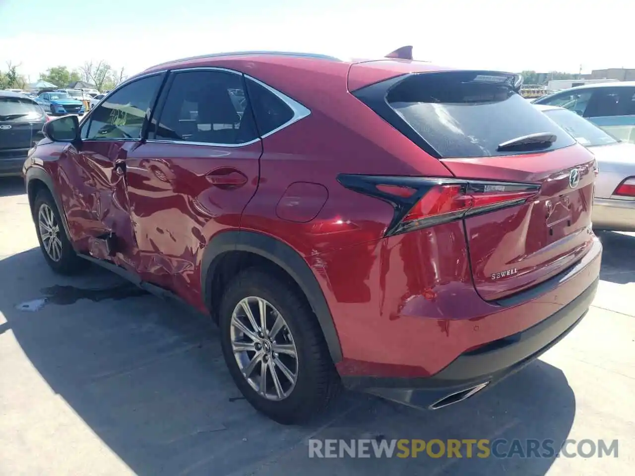 3 Photograph of a damaged car JTJYARBZ7K2157643 LEXUS NX 2019