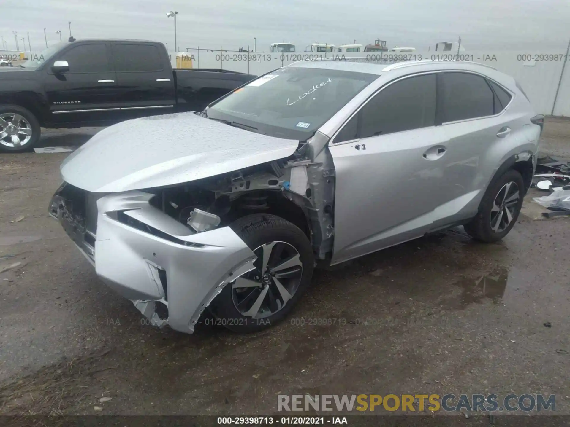 2 Photograph of a damaged car JTJYARBZ7K2158128 LEXUS NX 2019