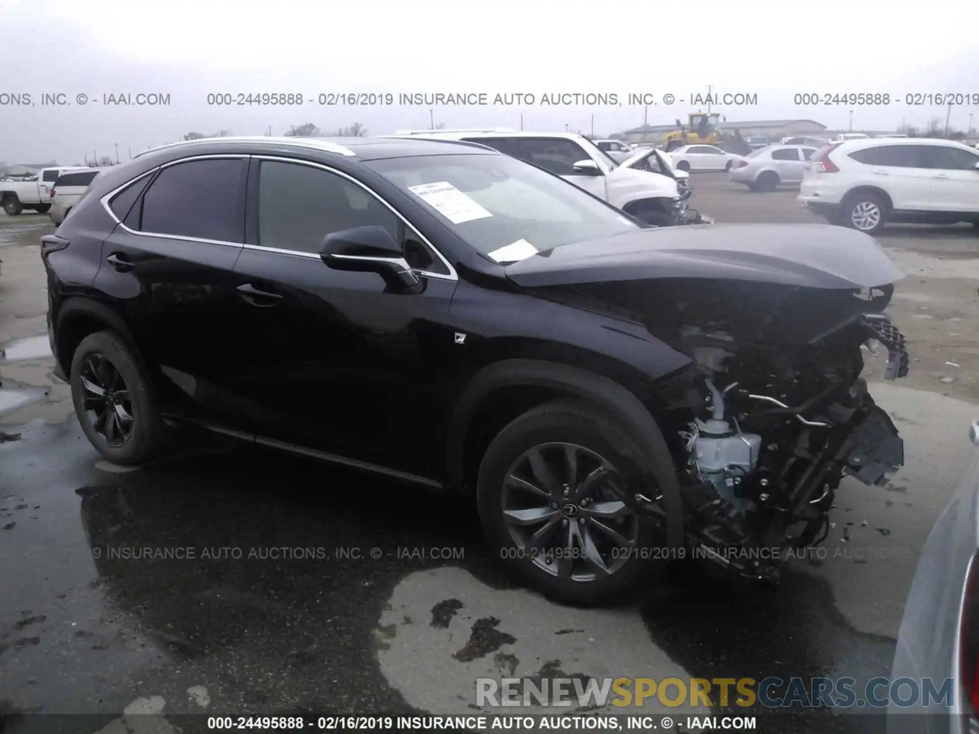 1 Фотография поврежденного автомобиля JTJYARBZ8K2117491 LEXUS NX 2019