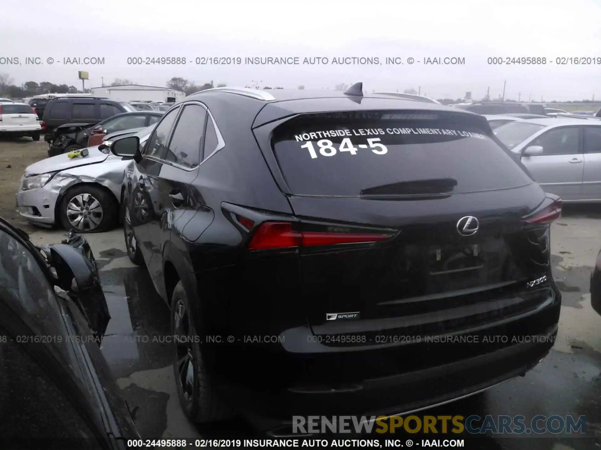 3 Photograph of a damaged car JTJYARBZ8K2117491 LEXUS NX 2019