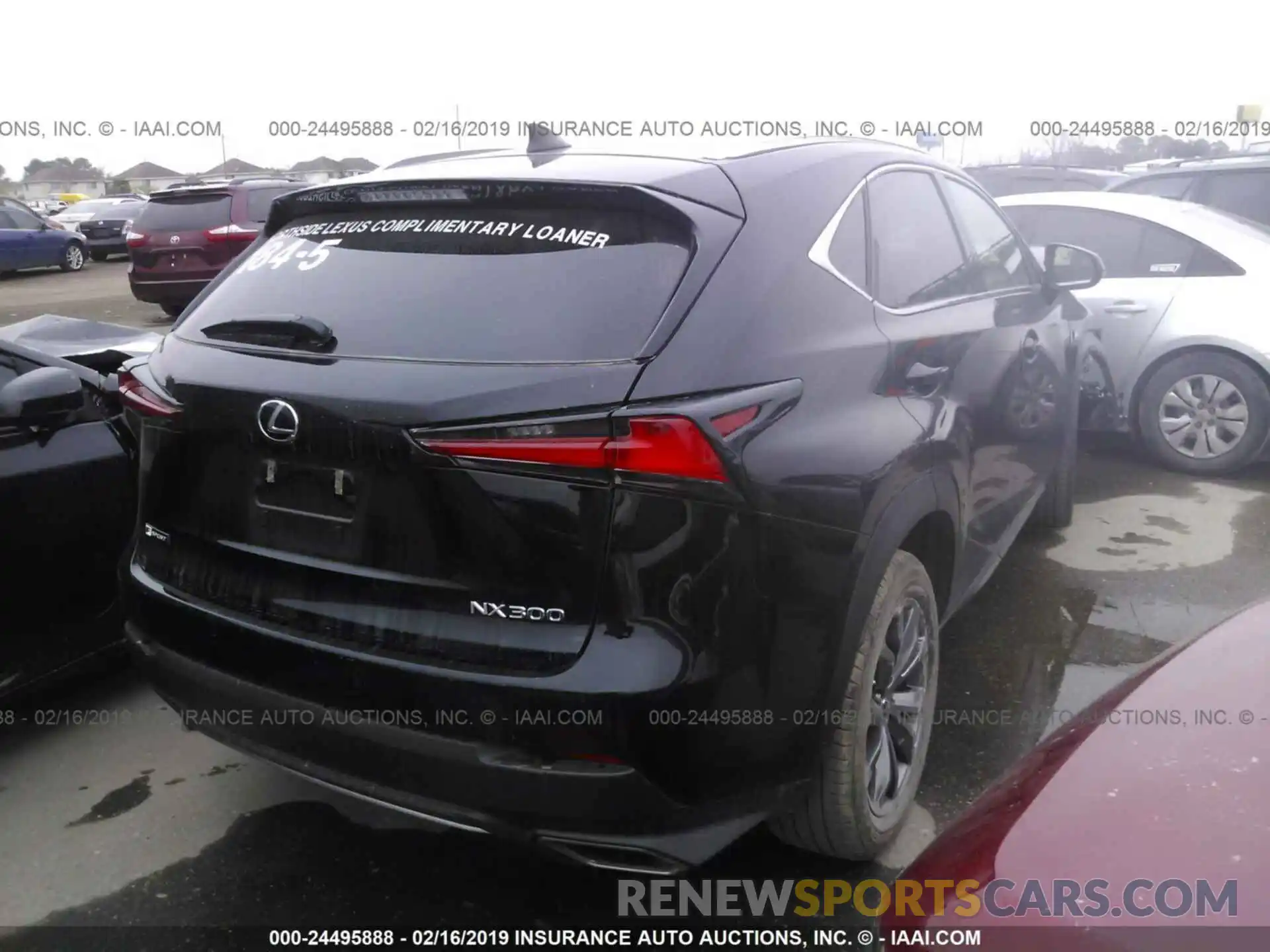 4 Фотография поврежденного автомобиля JTJYARBZ8K2117491 LEXUS NX 2019