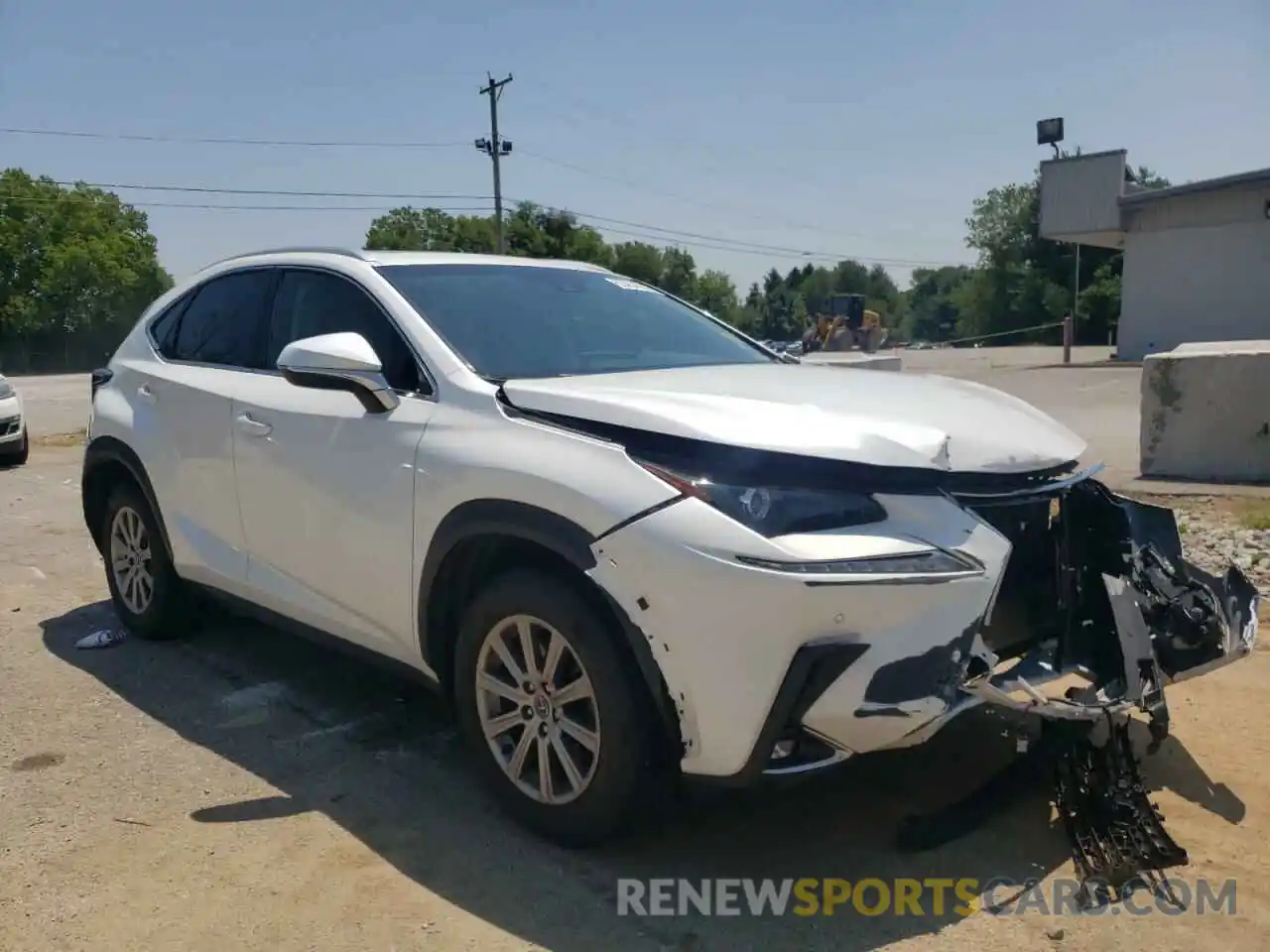 1 Photograph of a damaged car JTJYARBZ8K2117748 LEXUS NX 2019