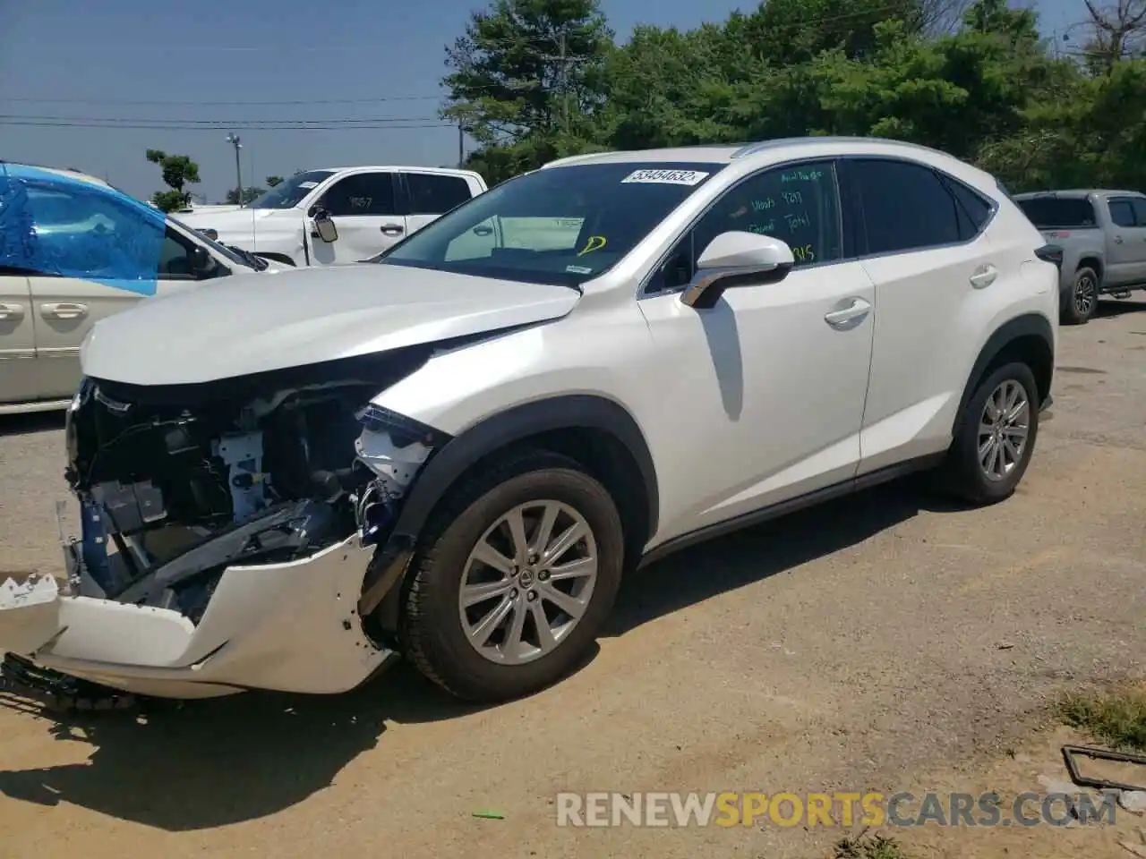 2 Photograph of a damaged car JTJYARBZ8K2117748 LEXUS NX 2019