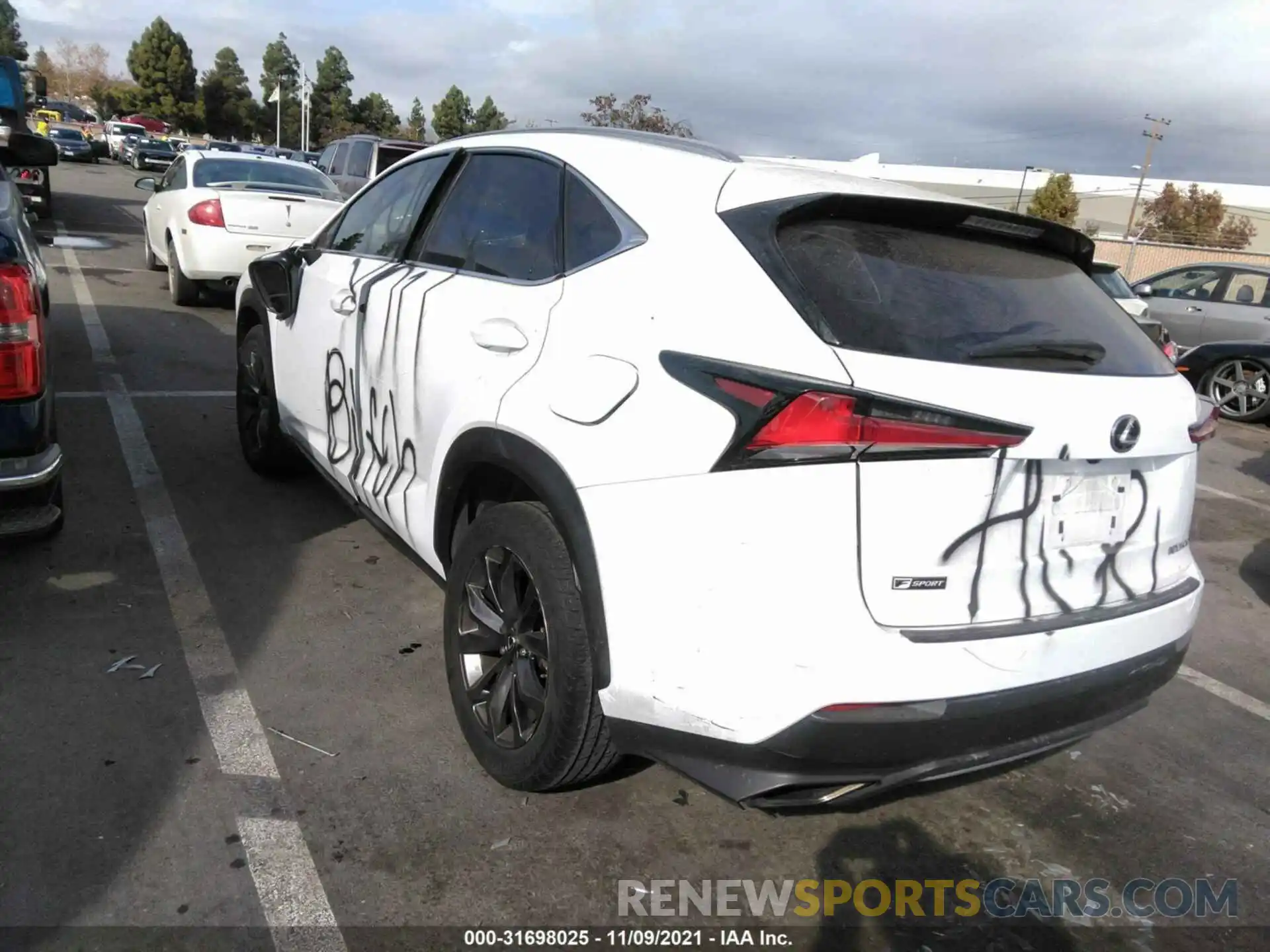 3 Photograph of a damaged car JTJYARBZ8K2118012 LEXUS NX 2019