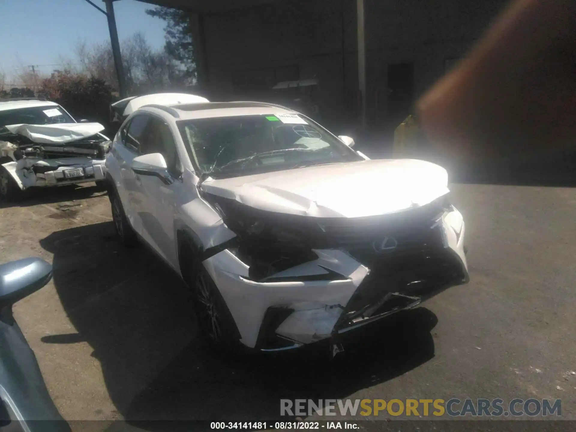 1 Photograph of a damaged car JTJYARBZ8K2118270 LEXUS NX 2019