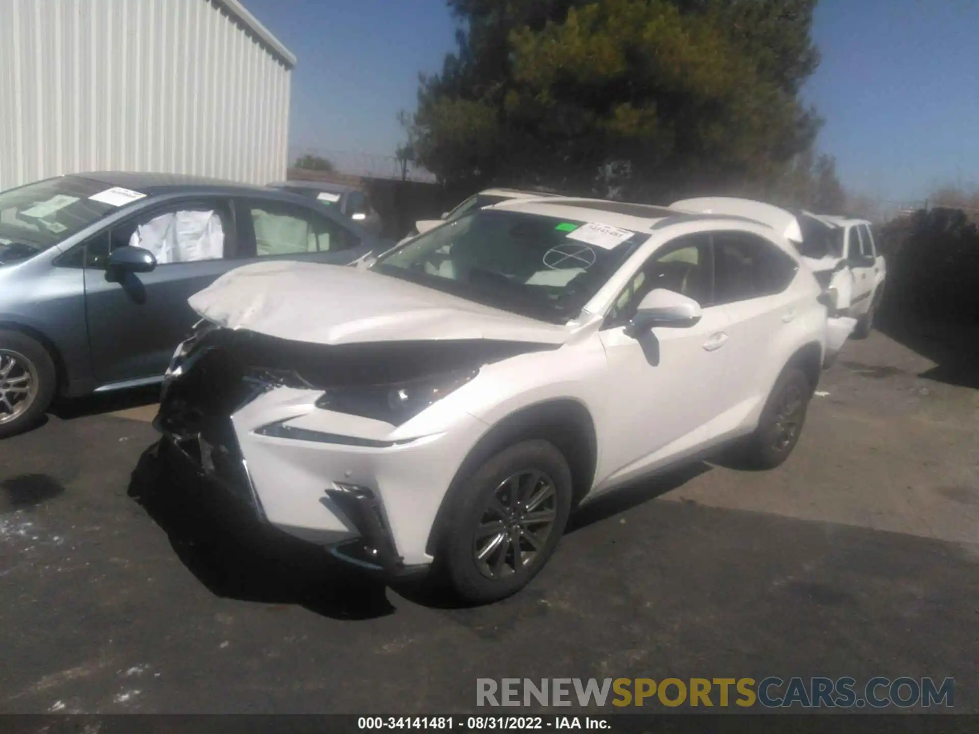 2 Photograph of a damaged car JTJYARBZ8K2118270 LEXUS NX 2019