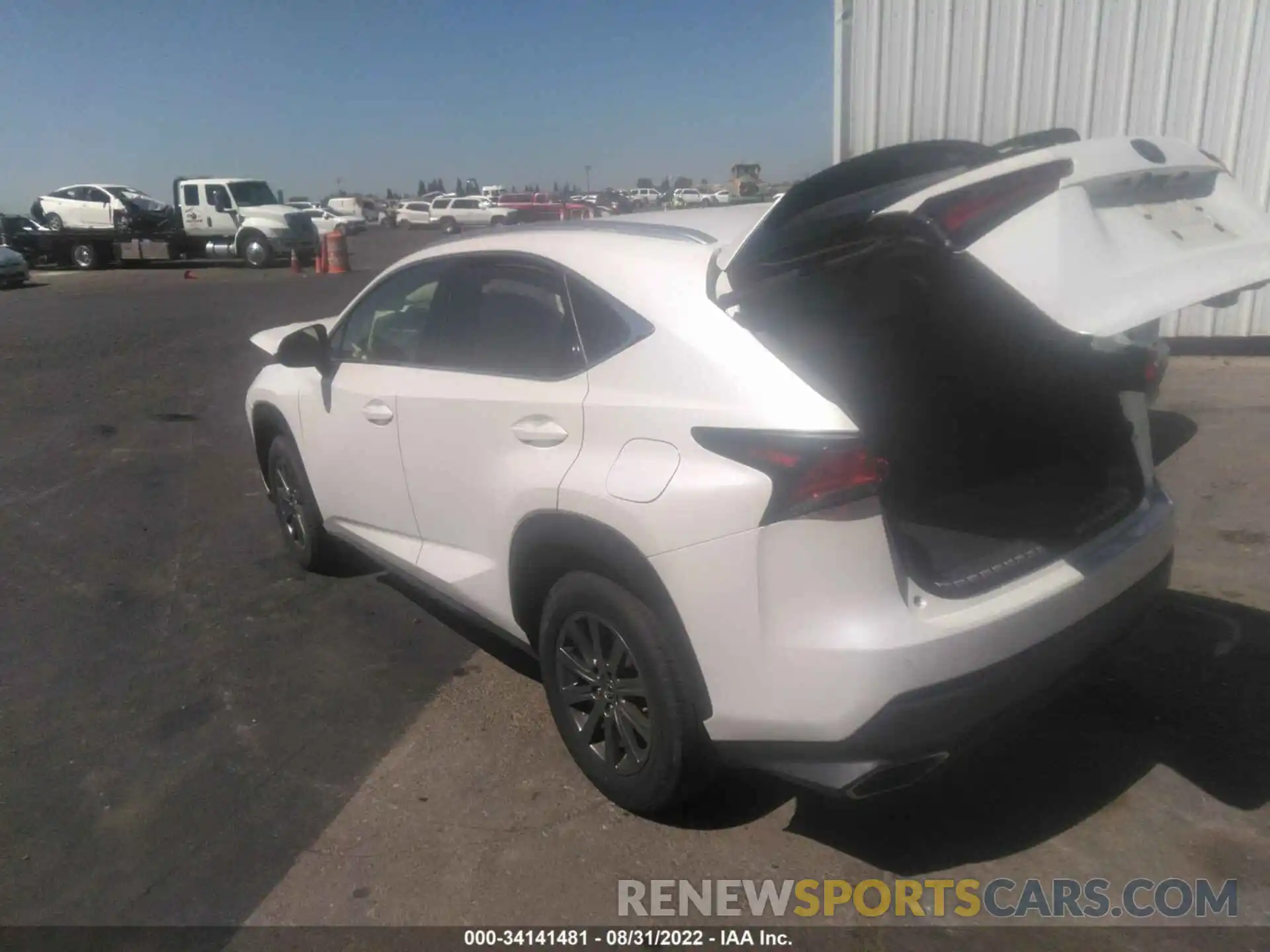 3 Photograph of a damaged car JTJYARBZ8K2118270 LEXUS NX 2019