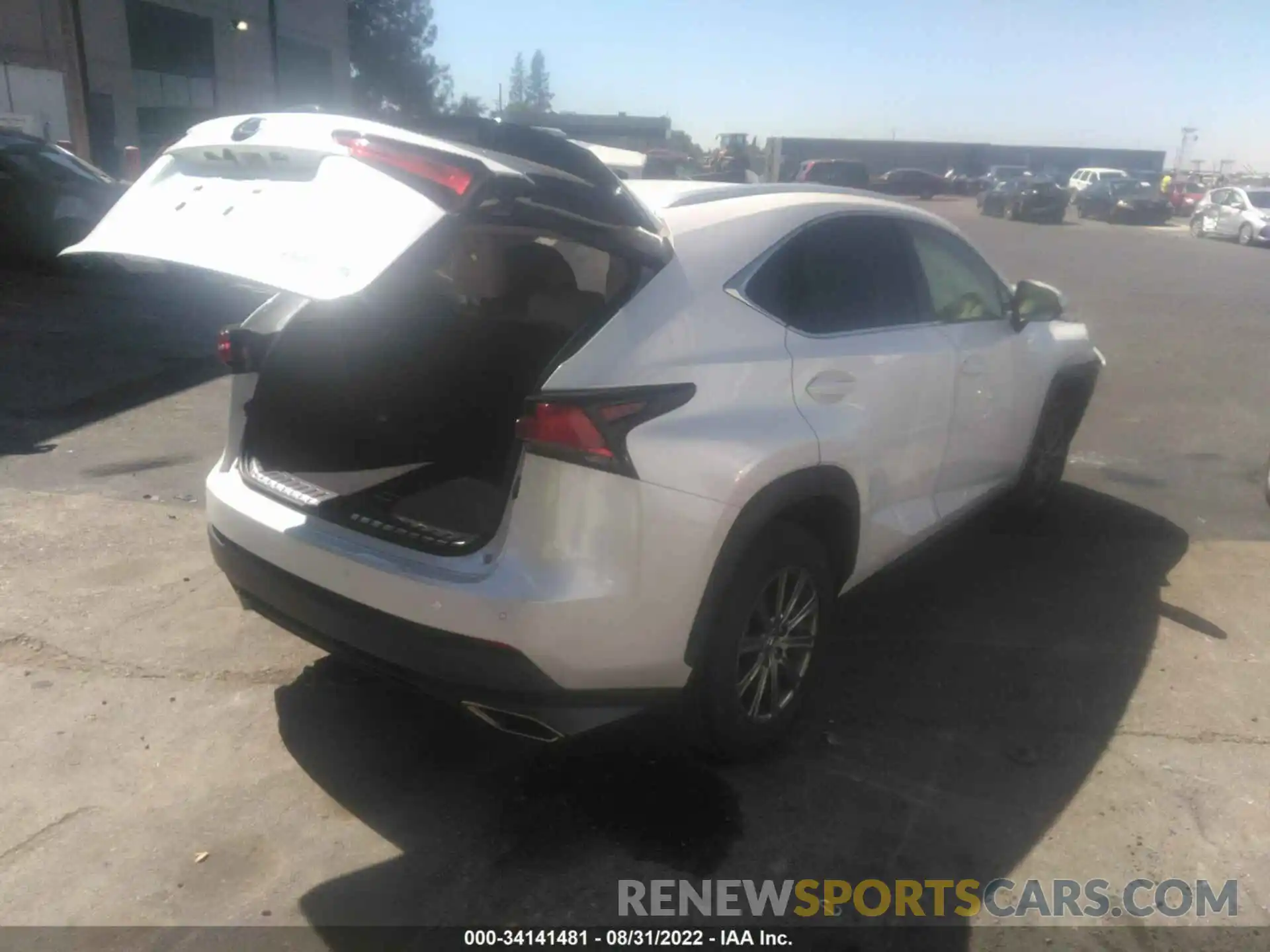 4 Photograph of a damaged car JTJYARBZ8K2118270 LEXUS NX 2019