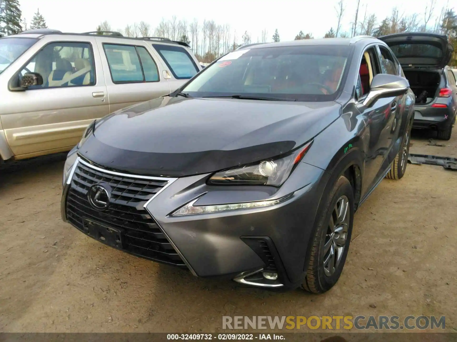 2 Фотография поврежденного автомобиля JTJYARBZ8K2122092 LEXUS NX 2019