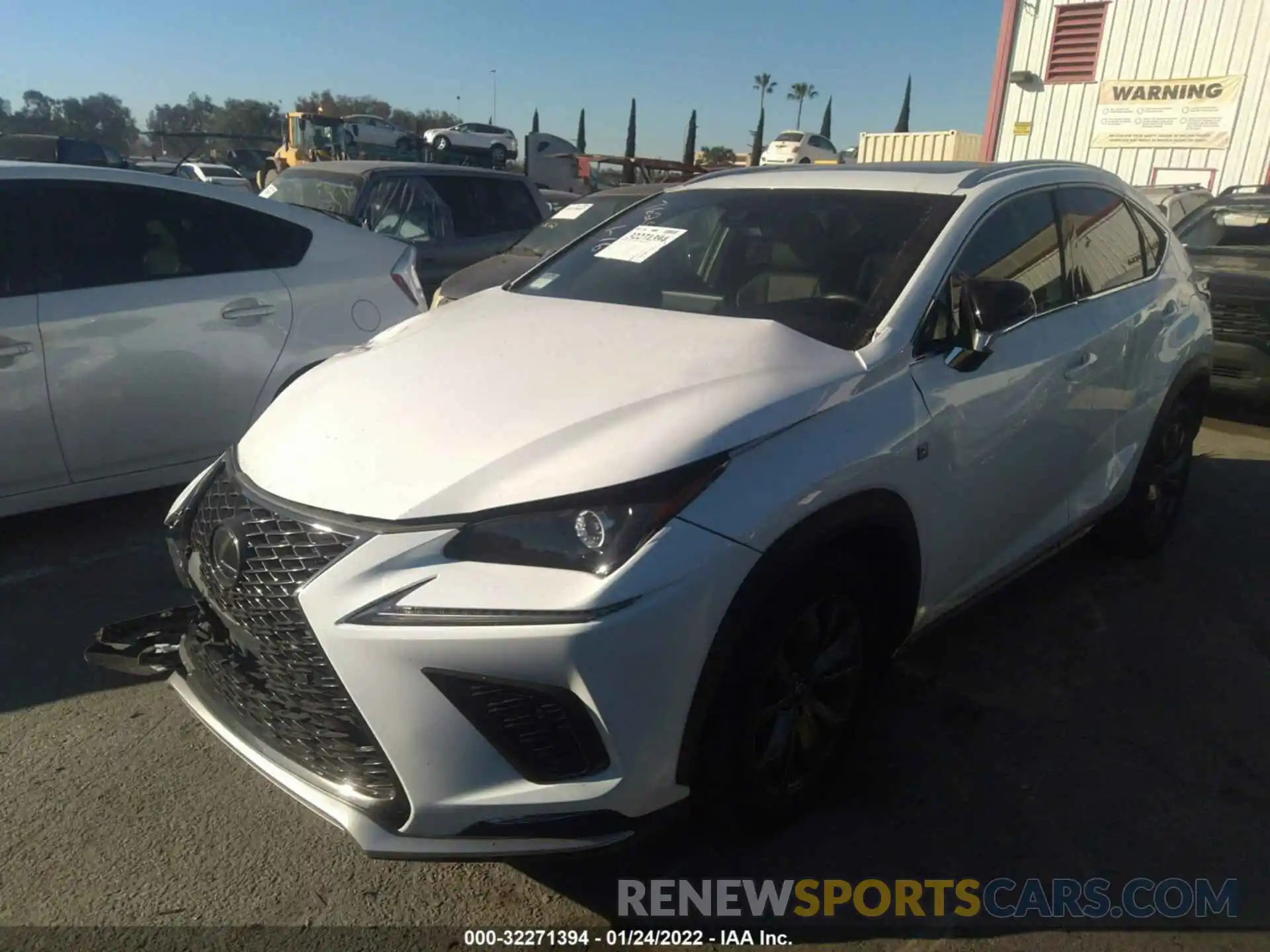 2 Photograph of a damaged car JTJYARBZ8K2122237 LEXUS NX 2019