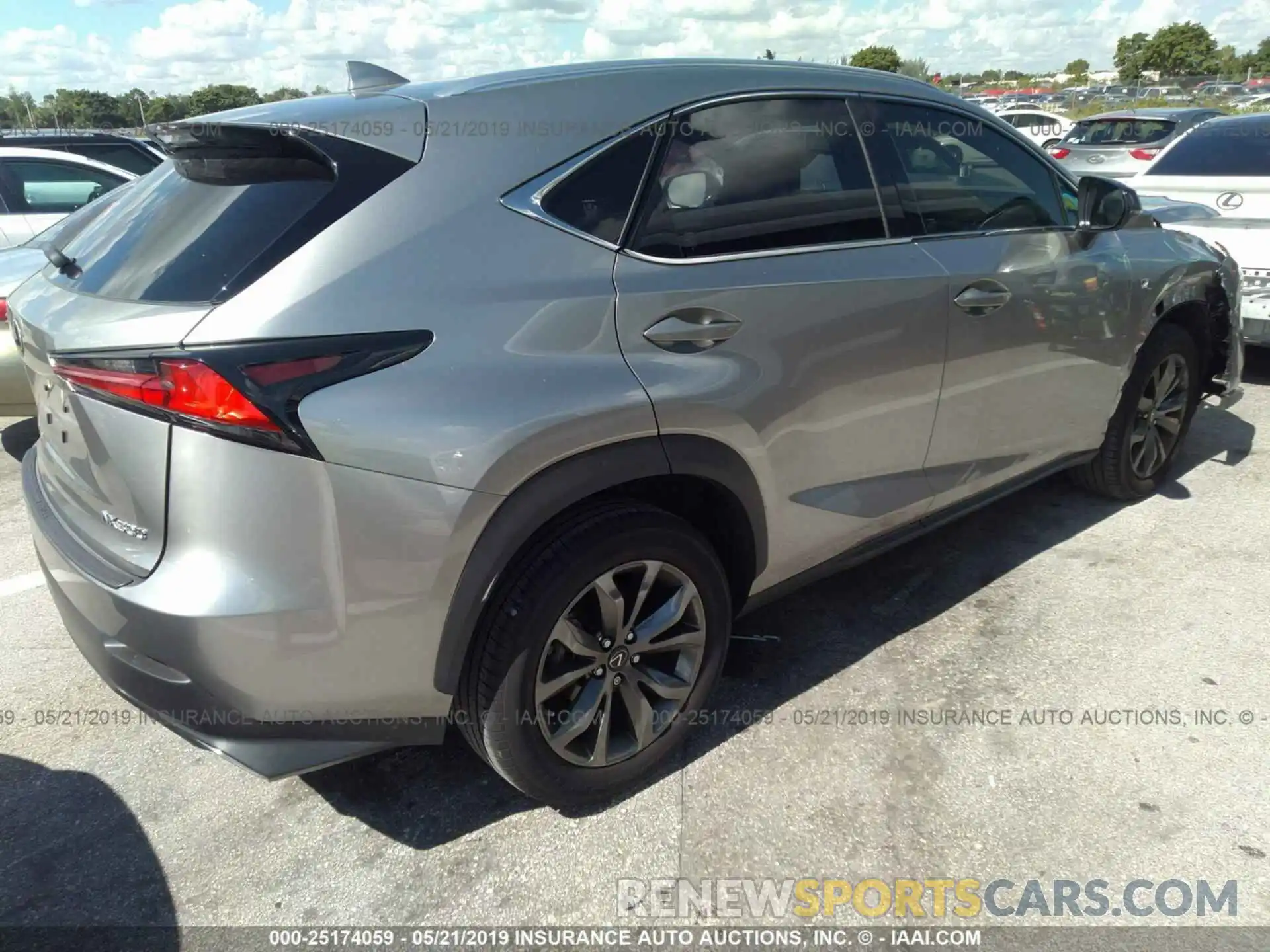 4 Photograph of a damaged car JTJYARBZ8K2122433 LEXUS NX 2019