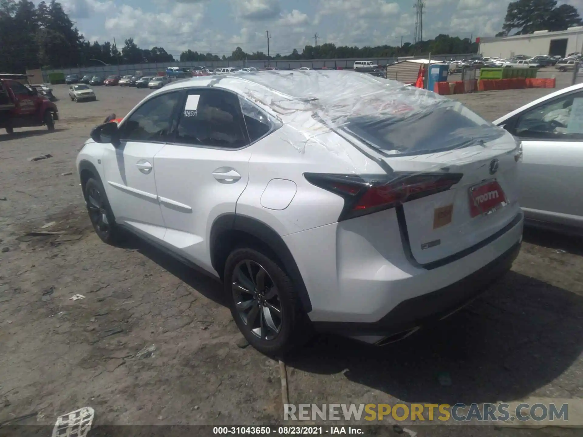 3 Photograph of a damaged car JTJYARBZ8K2123193 LEXUS NX 2019