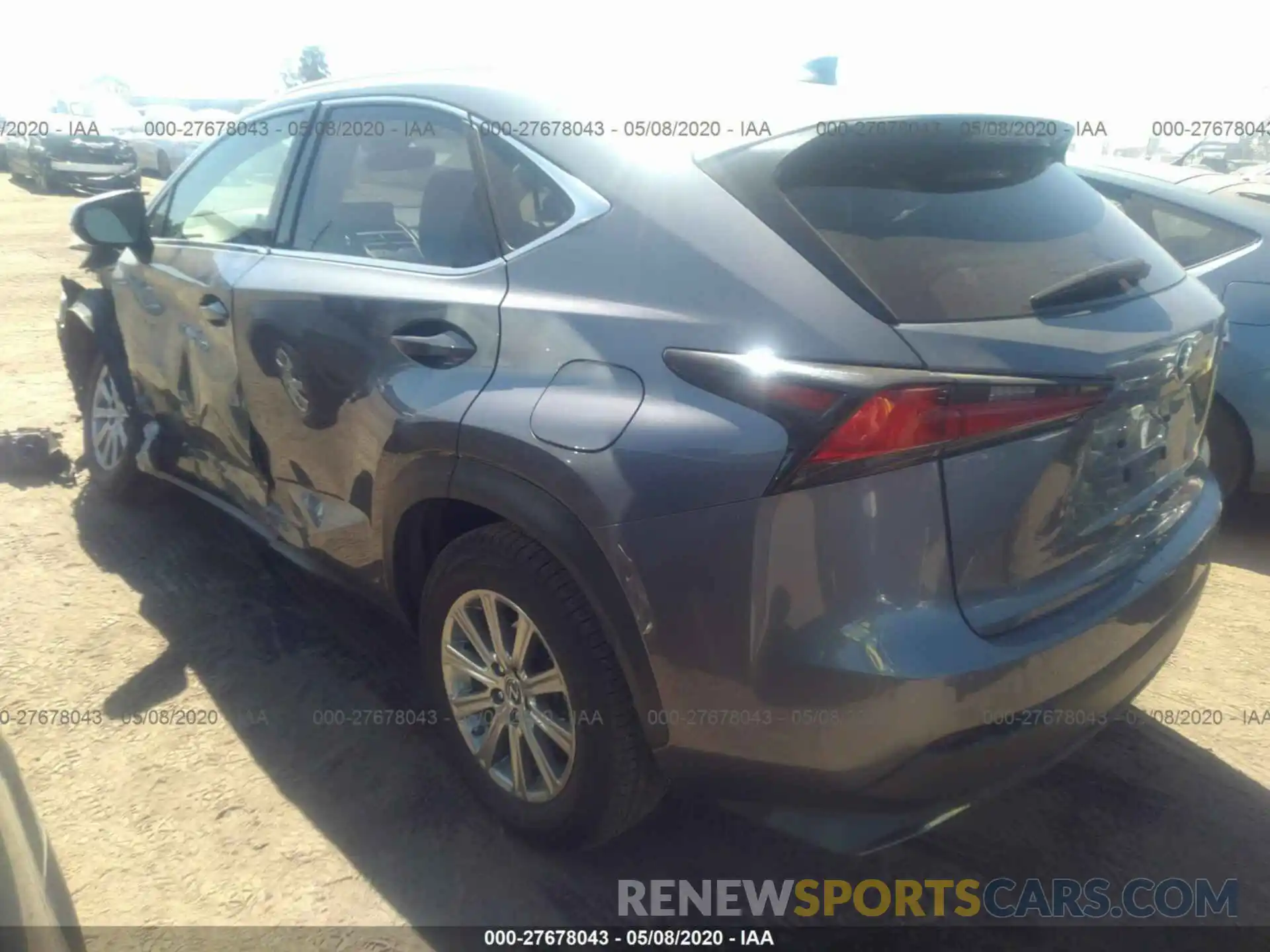 3 Photograph of a damaged car JTJYARBZ8K2123713 LEXUS NX 2019