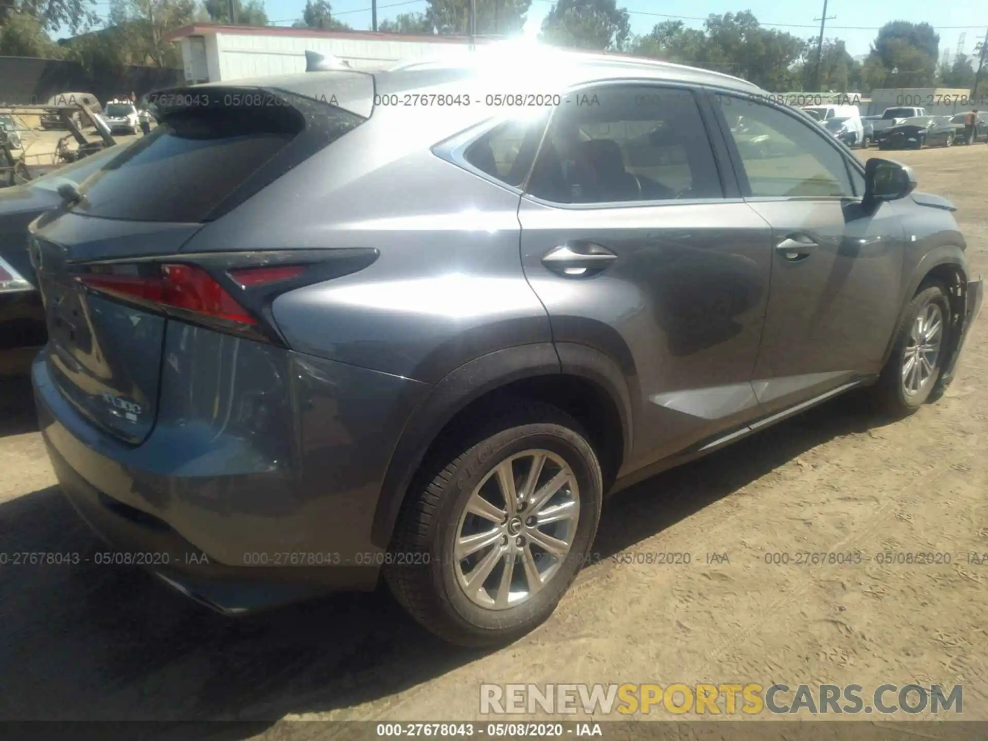 4 Photograph of a damaged car JTJYARBZ8K2123713 LEXUS NX 2019