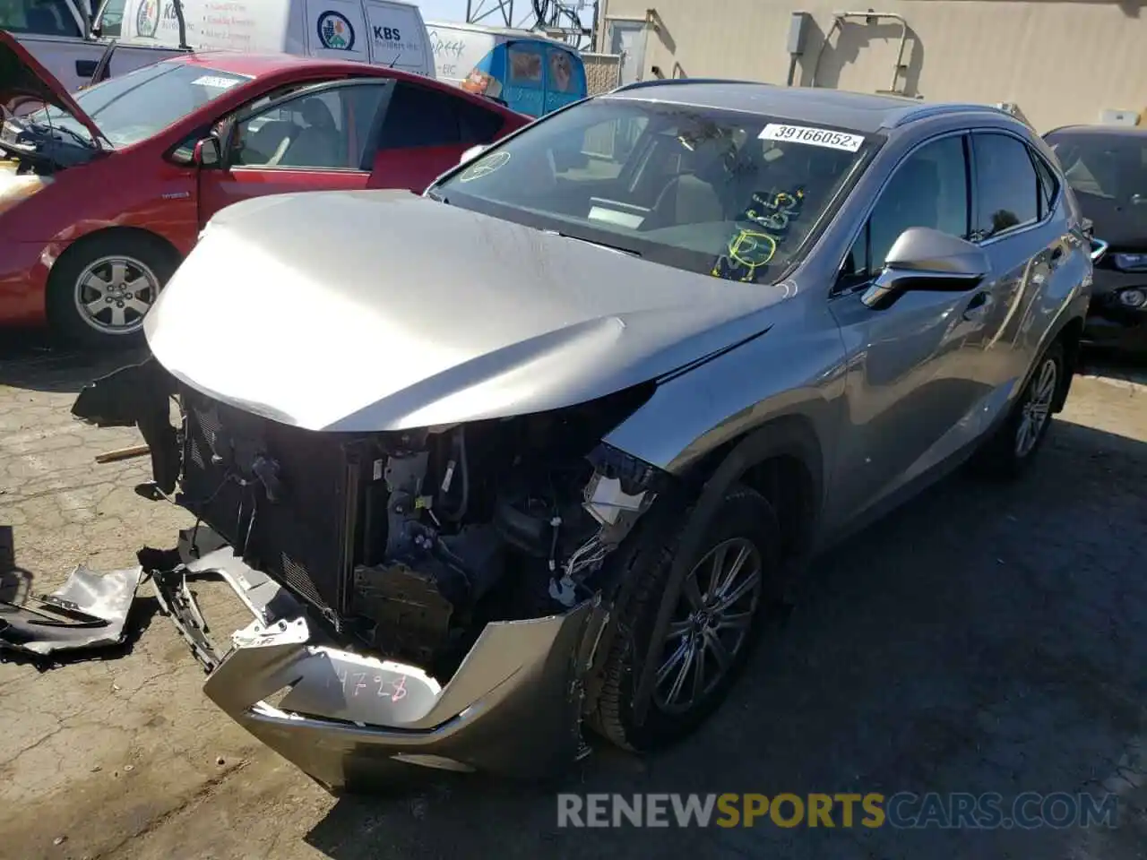 2 Photograph of a damaged car JTJYARBZ8K2127230 LEXUS NX 2019