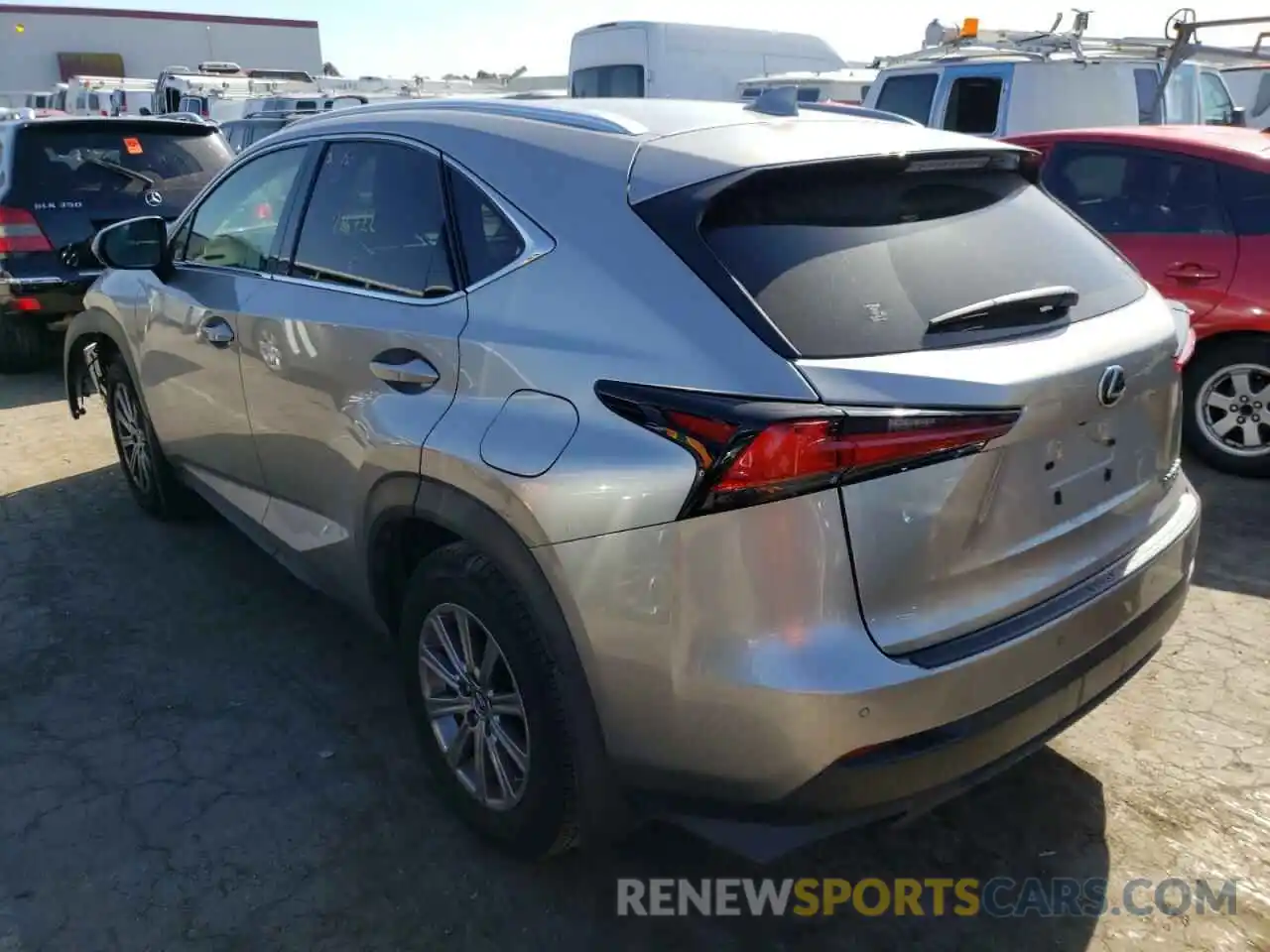 3 Photograph of a damaged car JTJYARBZ8K2127230 LEXUS NX 2019