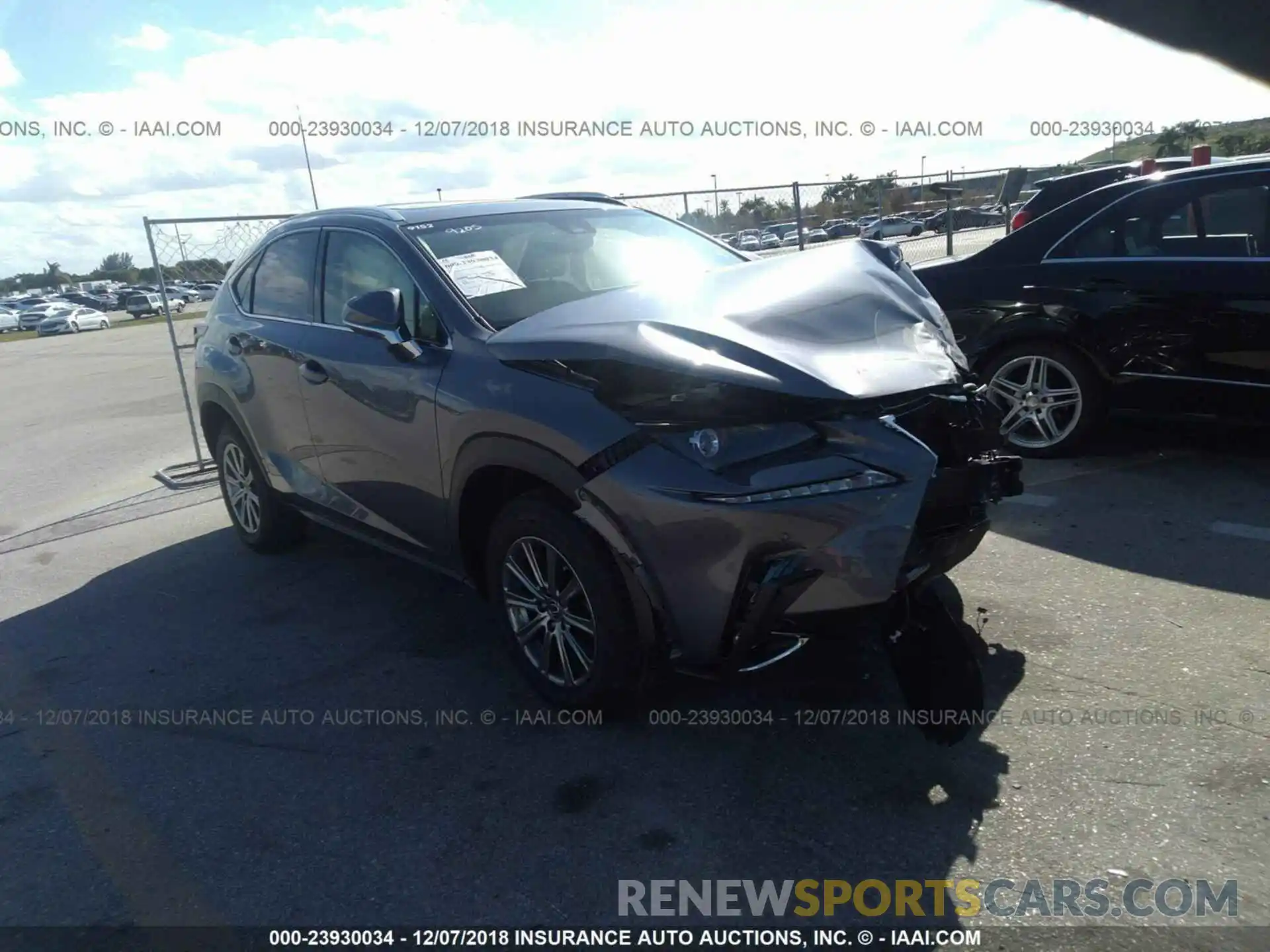 1 Photograph of a damaged car JTJYARBZ8K2129205 LEXUS NX 2019