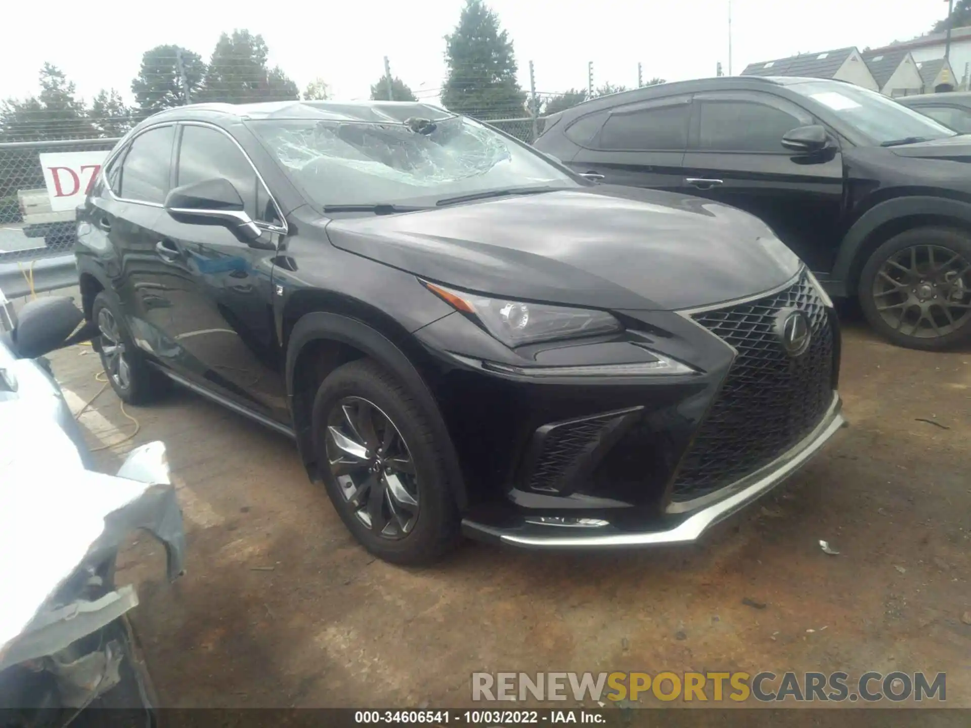 1 Photograph of a damaged car JTJYARBZ8K2130998 LEXUS NX 2019