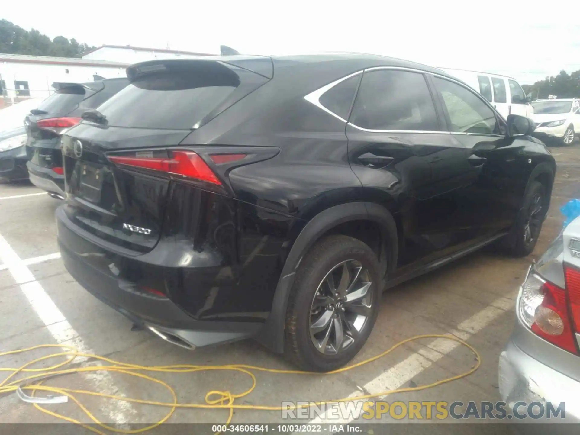 4 Photograph of a damaged car JTJYARBZ8K2130998 LEXUS NX 2019