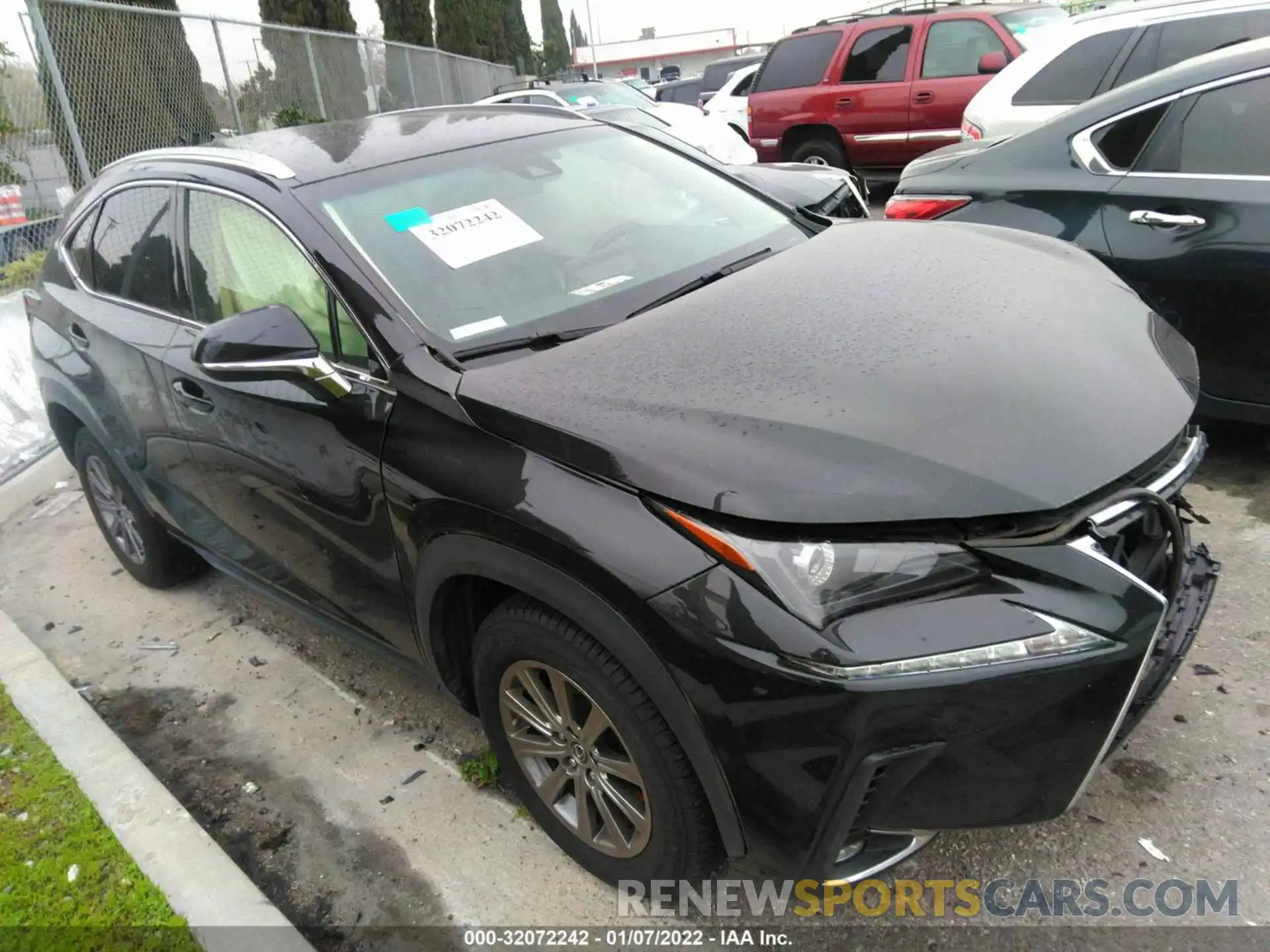 1 Photograph of a damaged car JTJYARBZ8K2133402 LEXUS NX 2019