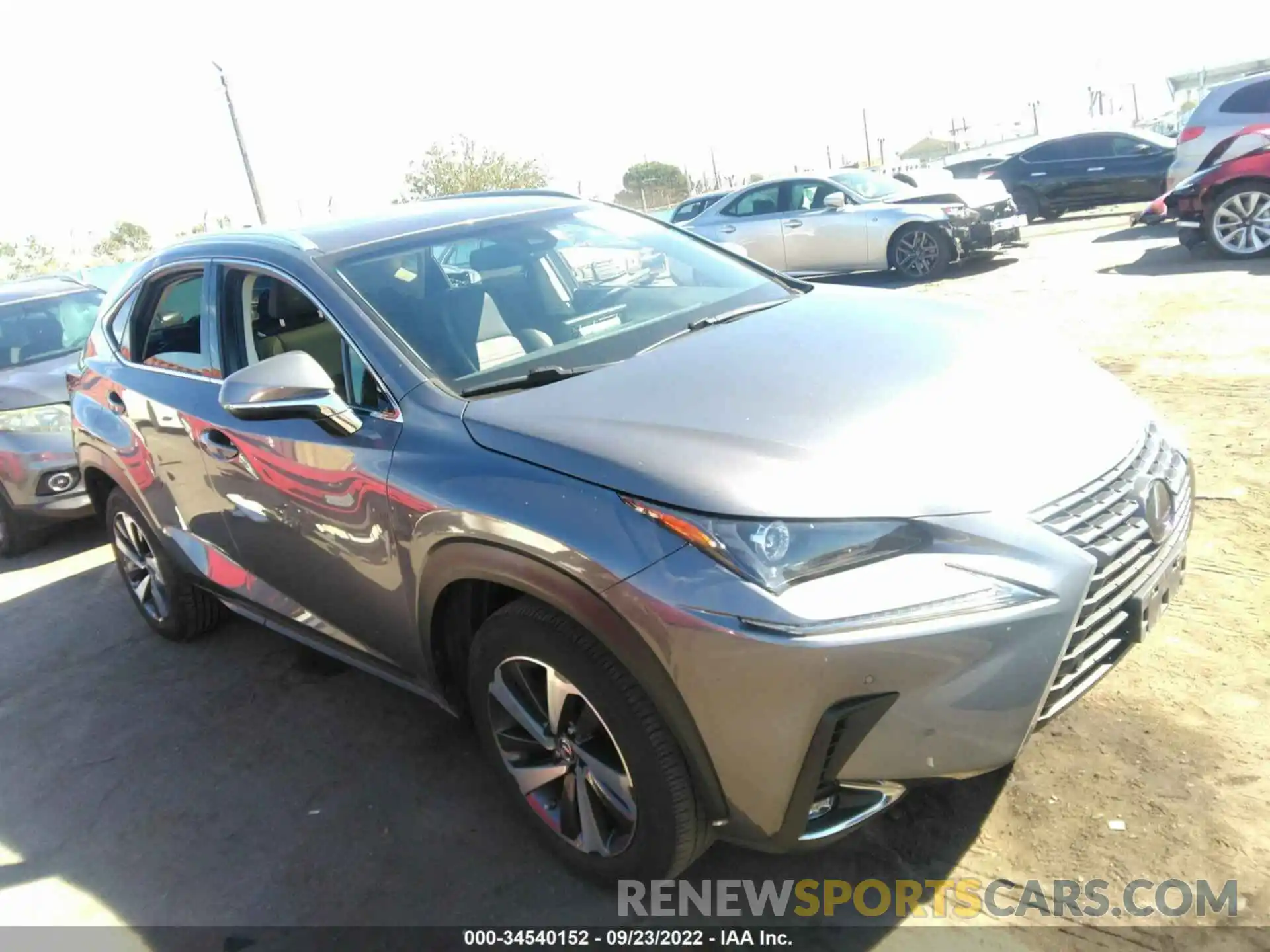 1 Photograph of a damaged car JTJYARBZ8K2137918 LEXUS NX 2019