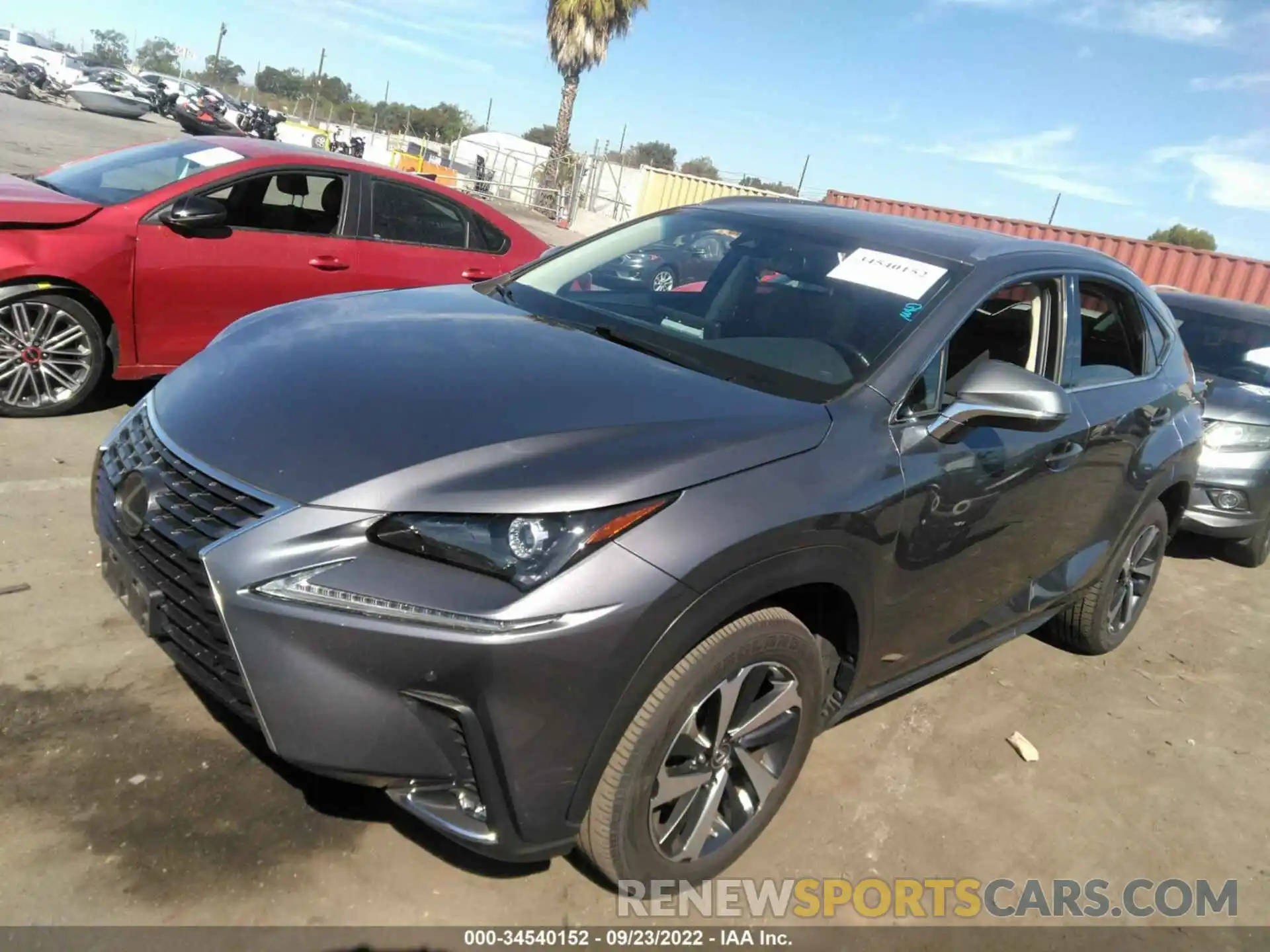 2 Photograph of a damaged car JTJYARBZ8K2137918 LEXUS NX 2019