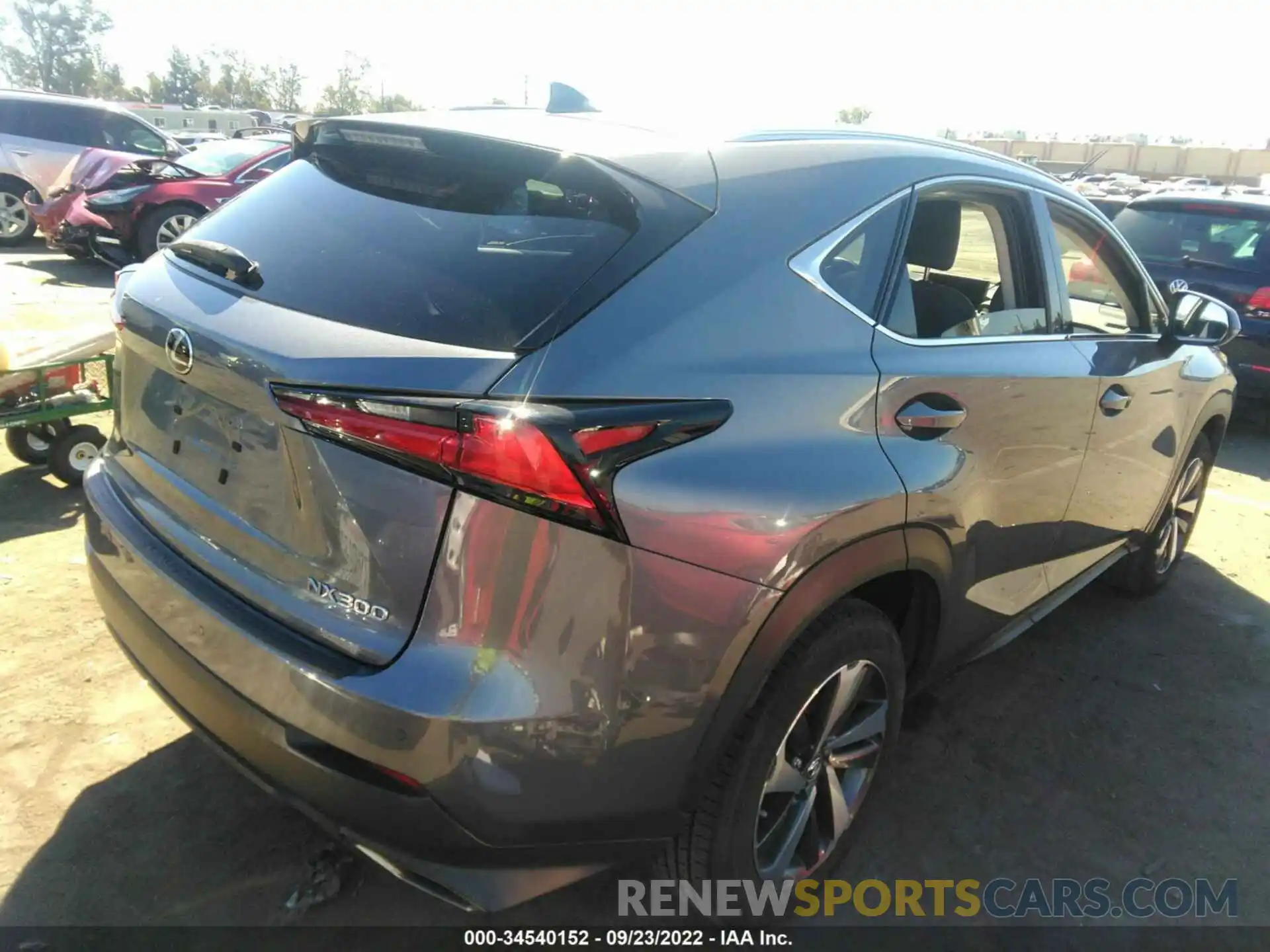 4 Photograph of a damaged car JTJYARBZ8K2137918 LEXUS NX 2019