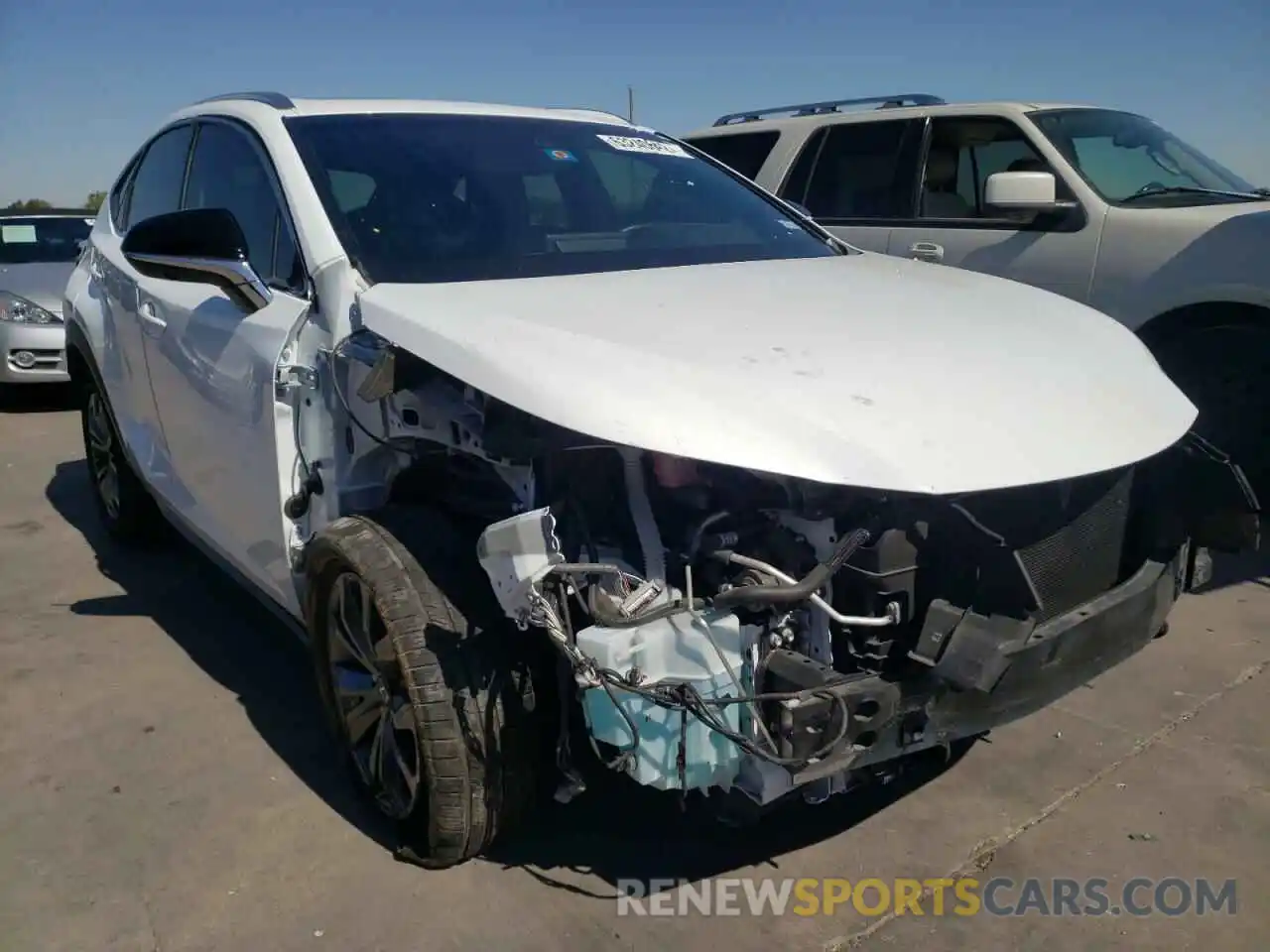 1 Photograph of a damaged car JTJYARBZ8K2141256 LEXUS NX 2019