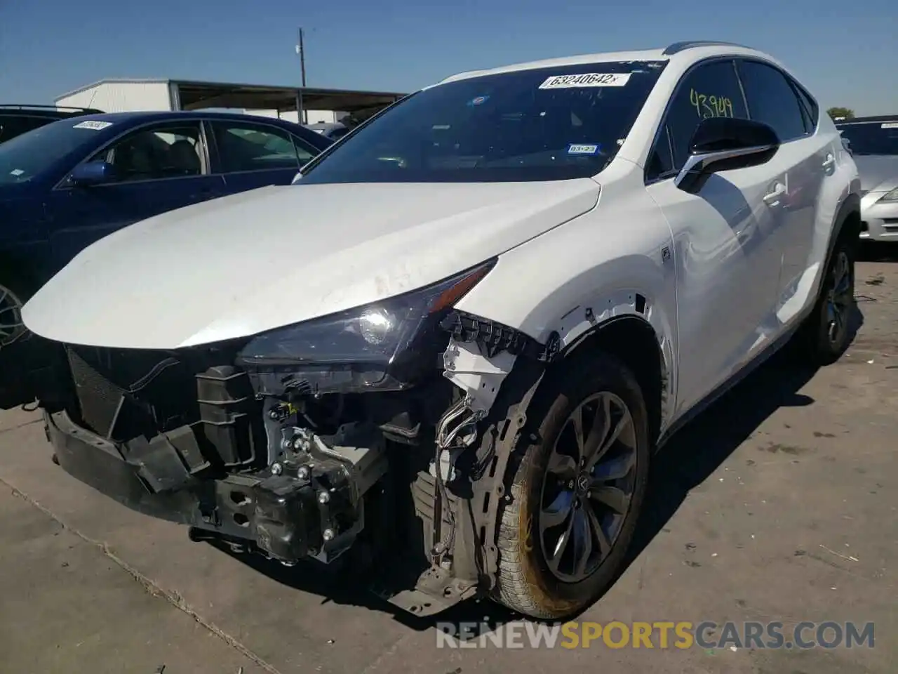 2 Photograph of a damaged car JTJYARBZ8K2141256 LEXUS NX 2019