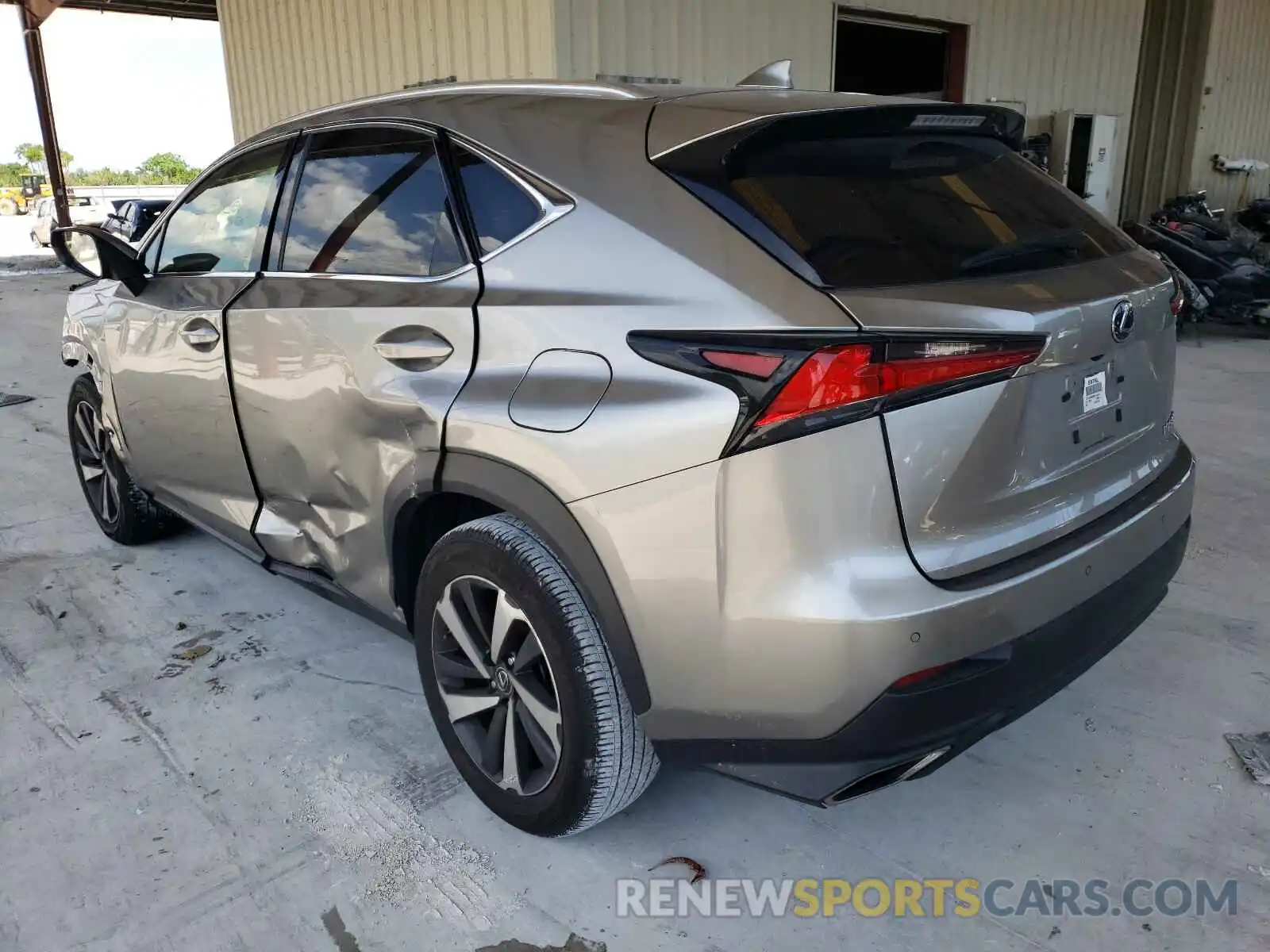 3 Photograph of a damaged car JTJYARBZ8K2142343 LEXUS NX 2019