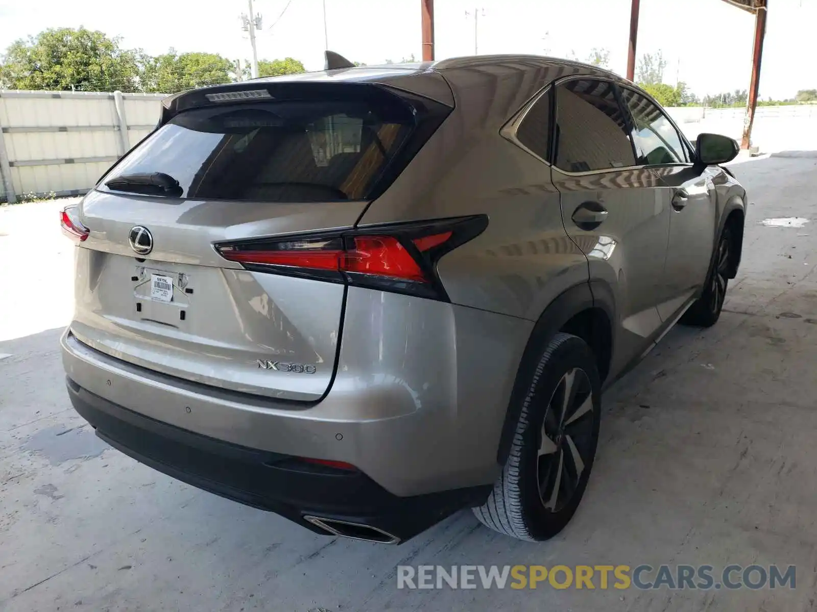 4 Photograph of a damaged car JTJYARBZ8K2142343 LEXUS NX 2019