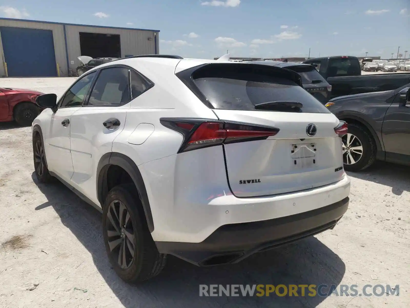 3 Photograph of a damaged car JTJYARBZ8K2142942 LEXUS NX 2019