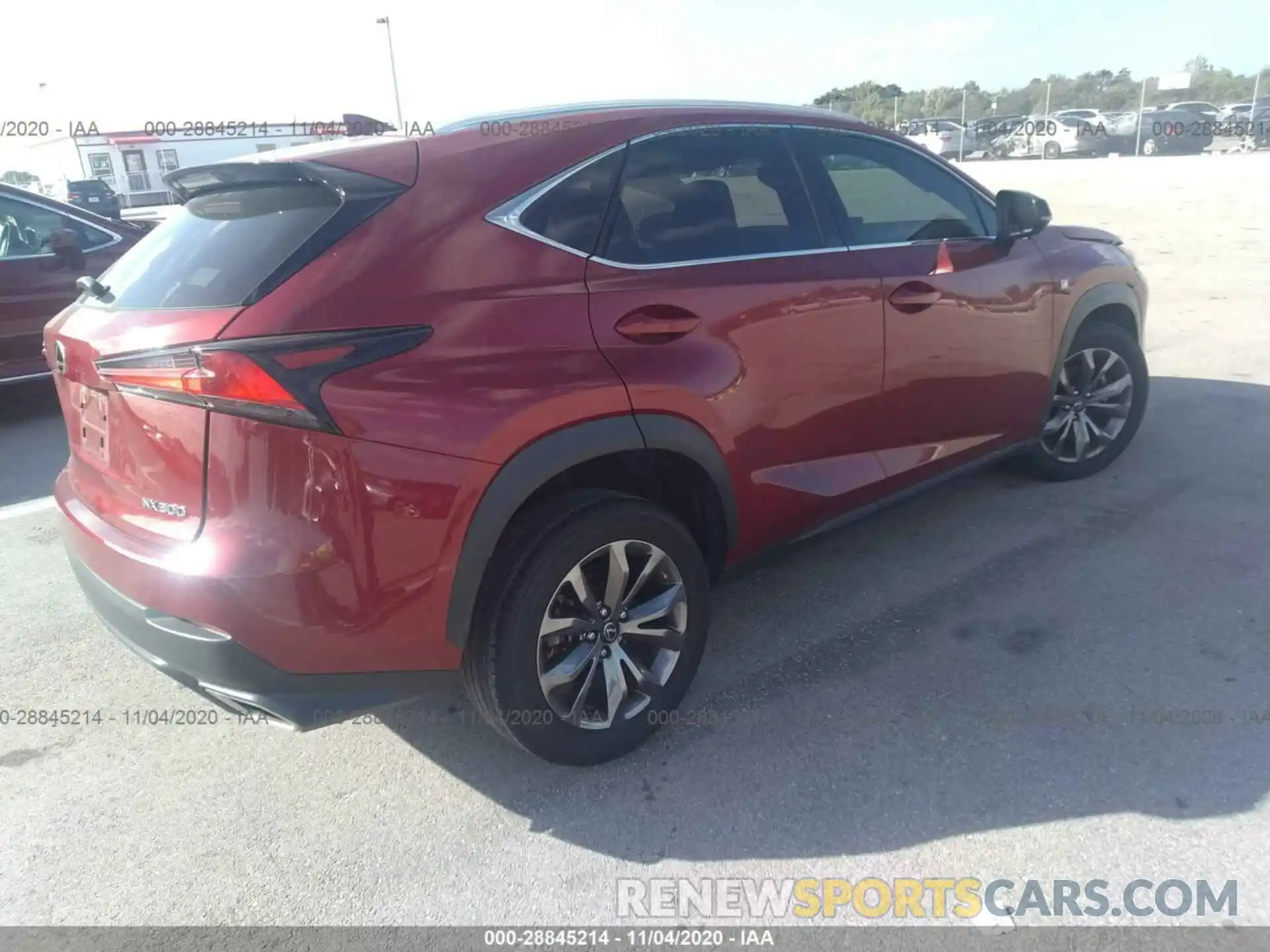 4 Photograph of a damaged car JTJYARBZ8K2144397 LEXUS NX 2019