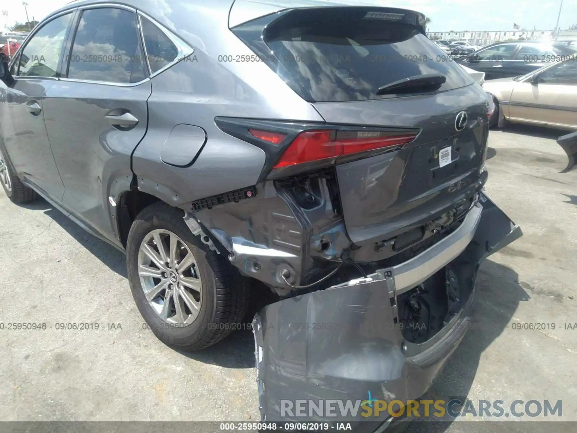 6 Photograph of a damaged car JTJYARBZ8K2145596 LEXUS NX 2019