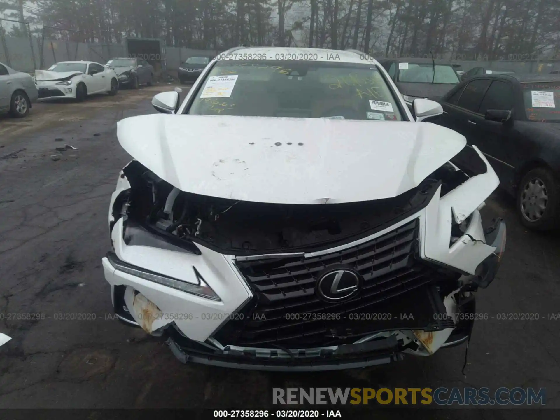 6 Фотография поврежденного автомобиля JTJYARBZ8K2146201 LEXUS NX 2019