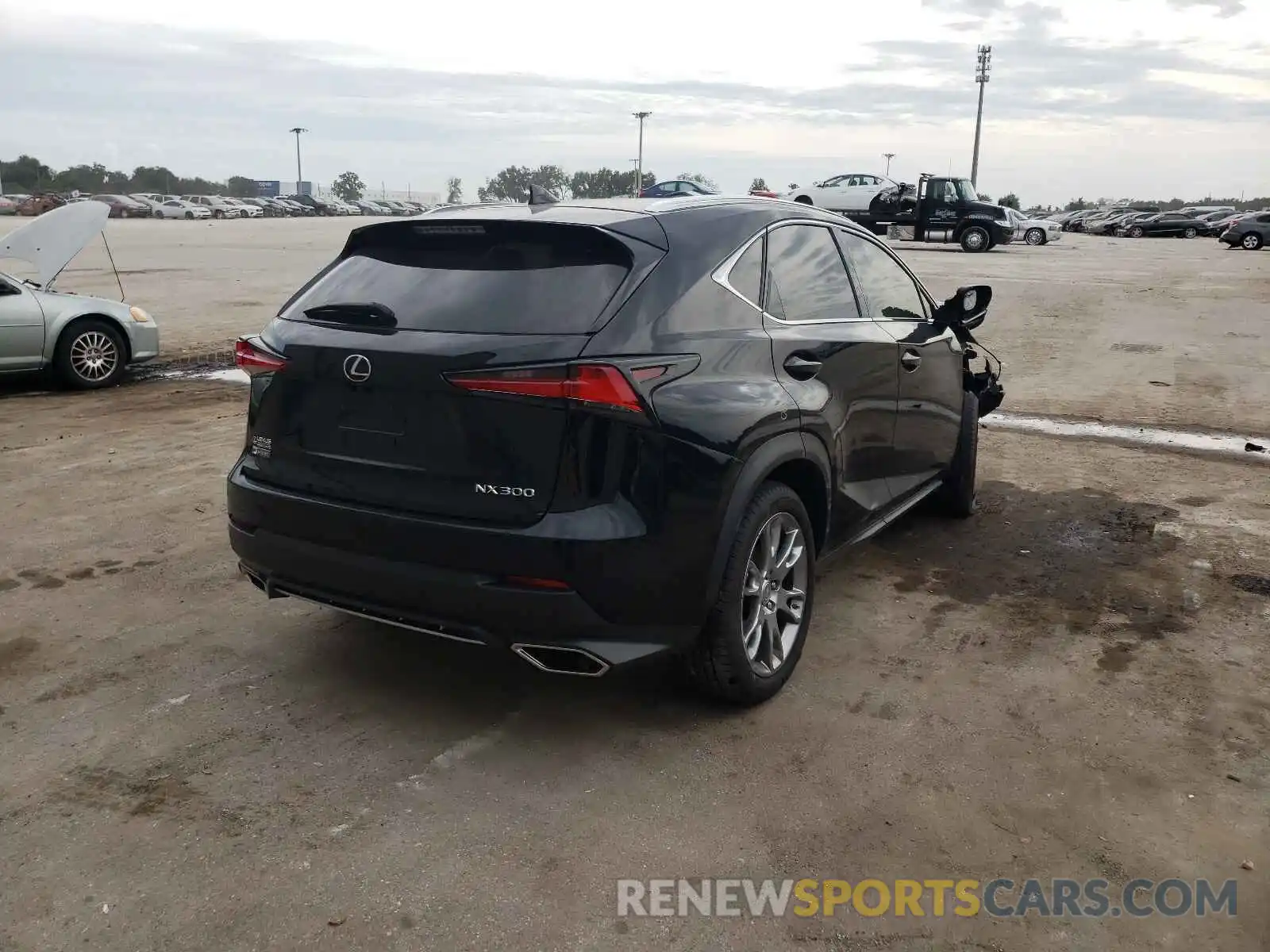 4 Photograph of a damaged car JTJYARBZ8K2148093 LEXUS NX 2019