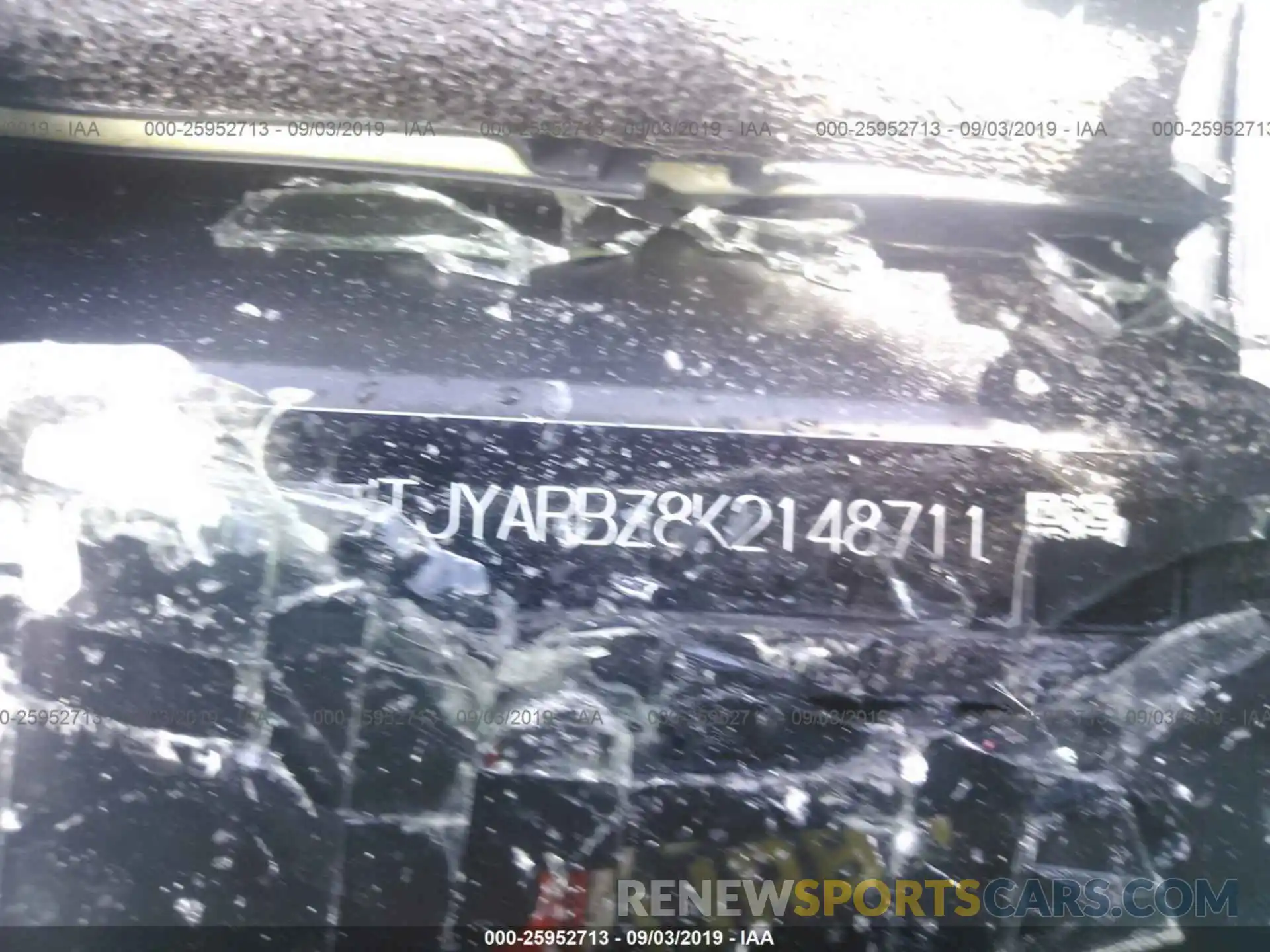 9 Photograph of a damaged car JTJYARBZ8K2148711 LEXUS NX 2019