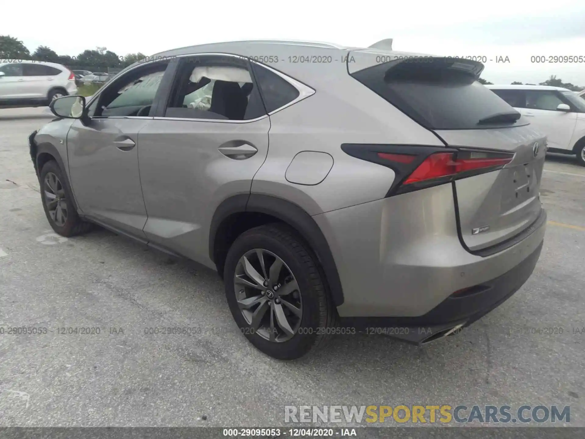 3 Photograph of a damaged car JTJYARBZ8K2149874 LEXUS NX 2019