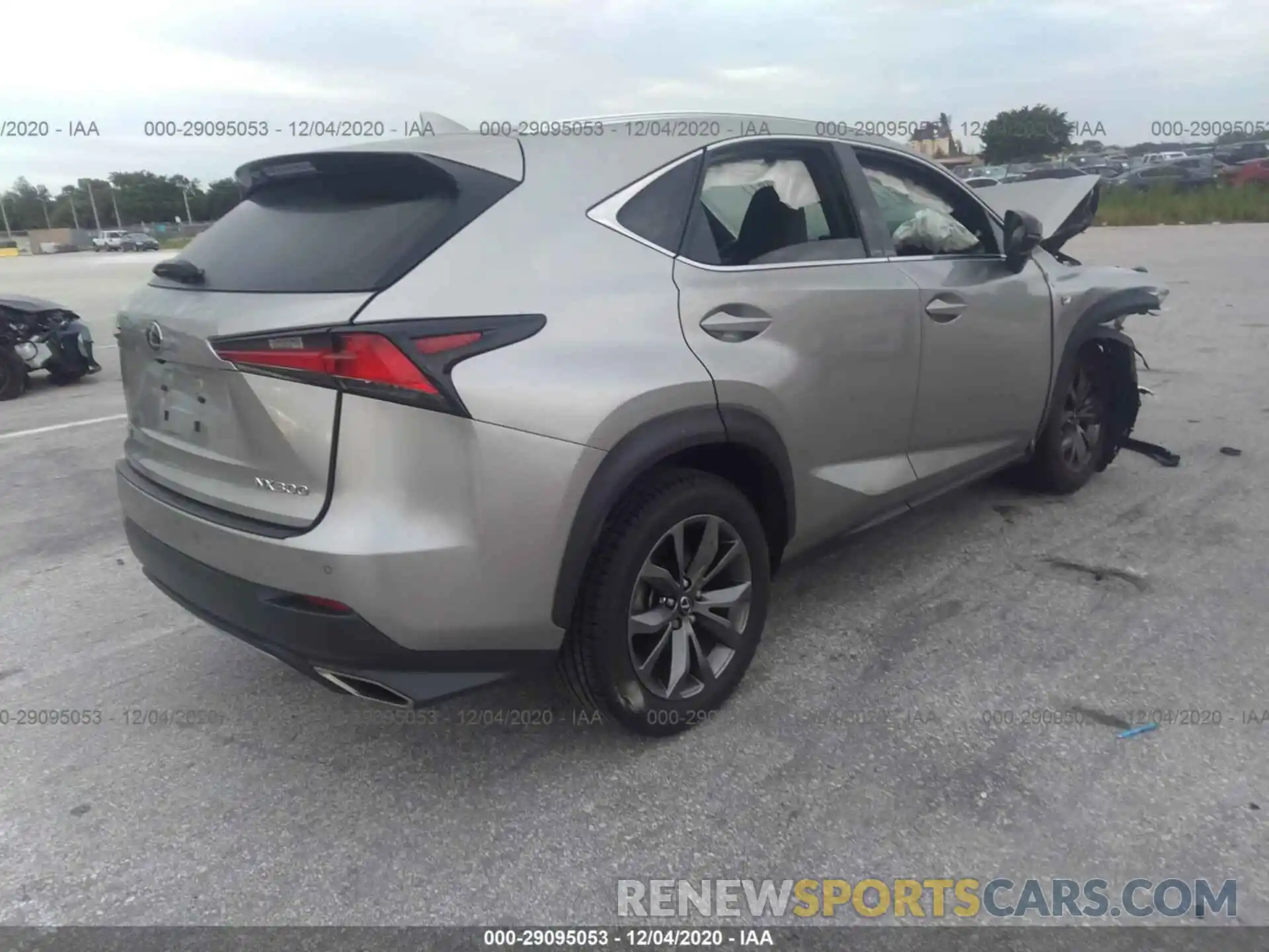 4 Photograph of a damaged car JTJYARBZ8K2149874 LEXUS NX 2019