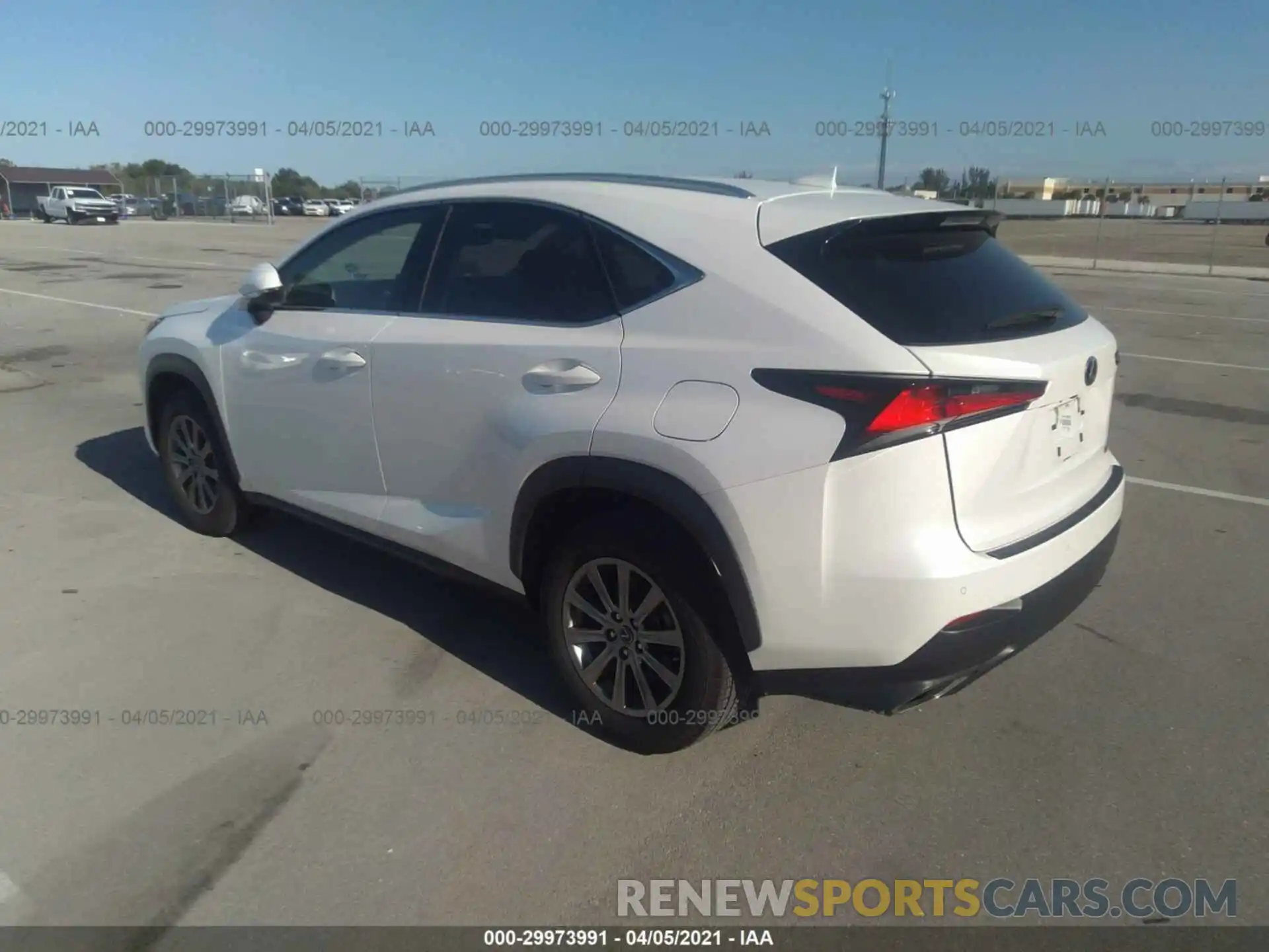 3 Фотография поврежденного автомобиля JTJYARBZ8K2153830 LEXUS NX 2019