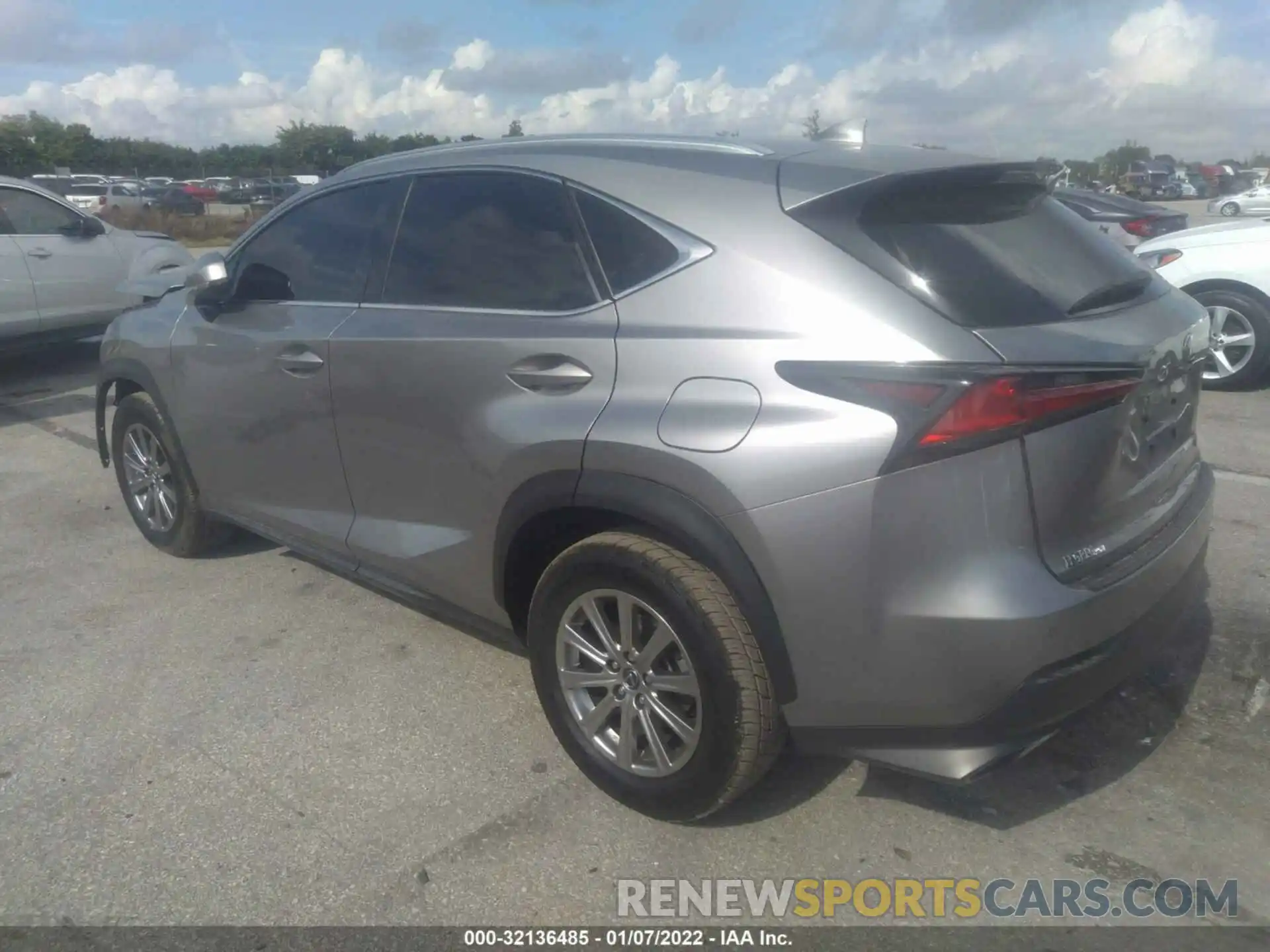 3 Photograph of a damaged car JTJYARBZ8K2155223 LEXUS NX 2019