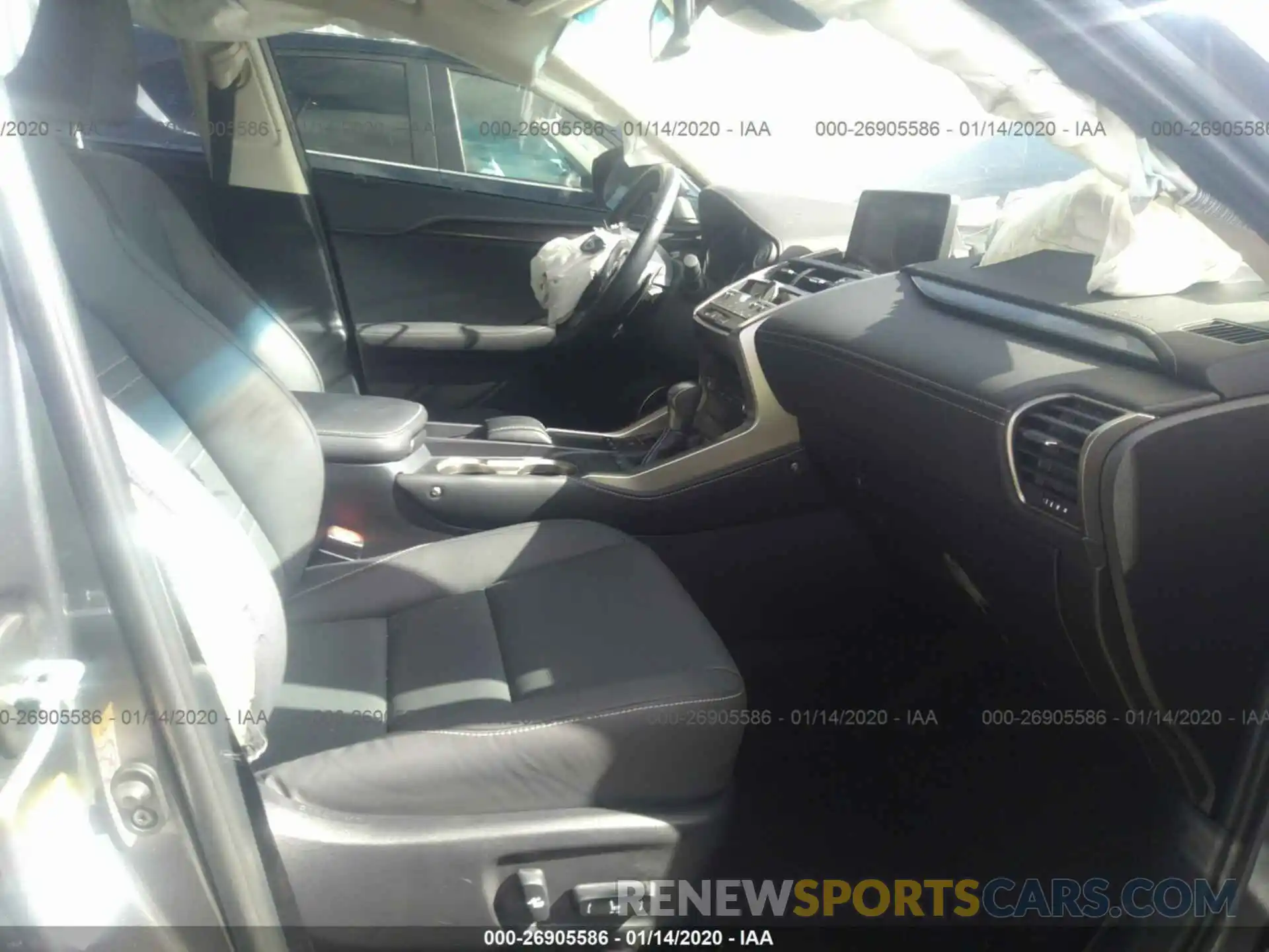 5 Photograph of a damaged car JTJYARBZ8K2155500 LEXUS NX 2019