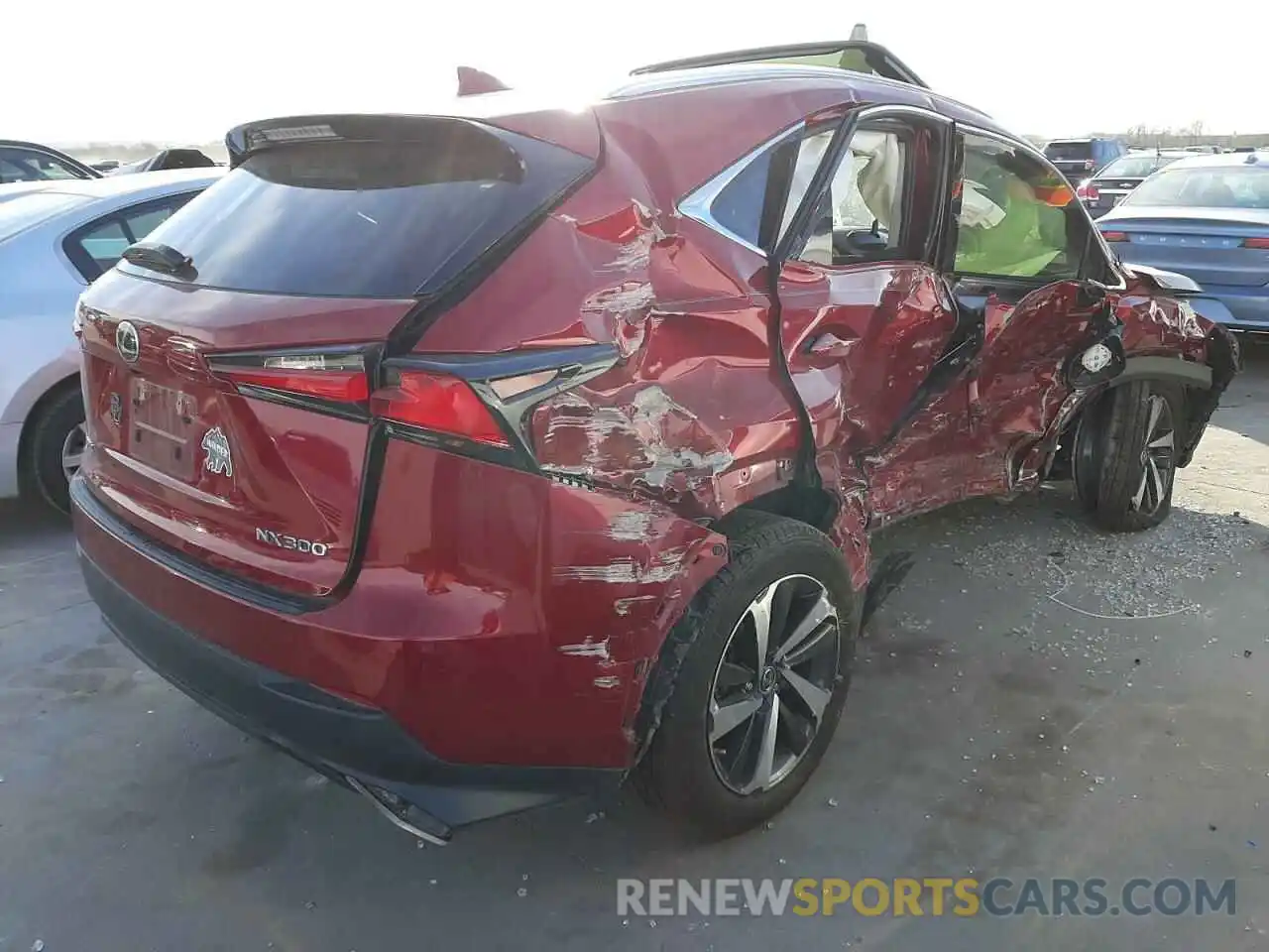 4 Photograph of a damaged car JTJYARBZ8K2156162 LEXUS NX 2019