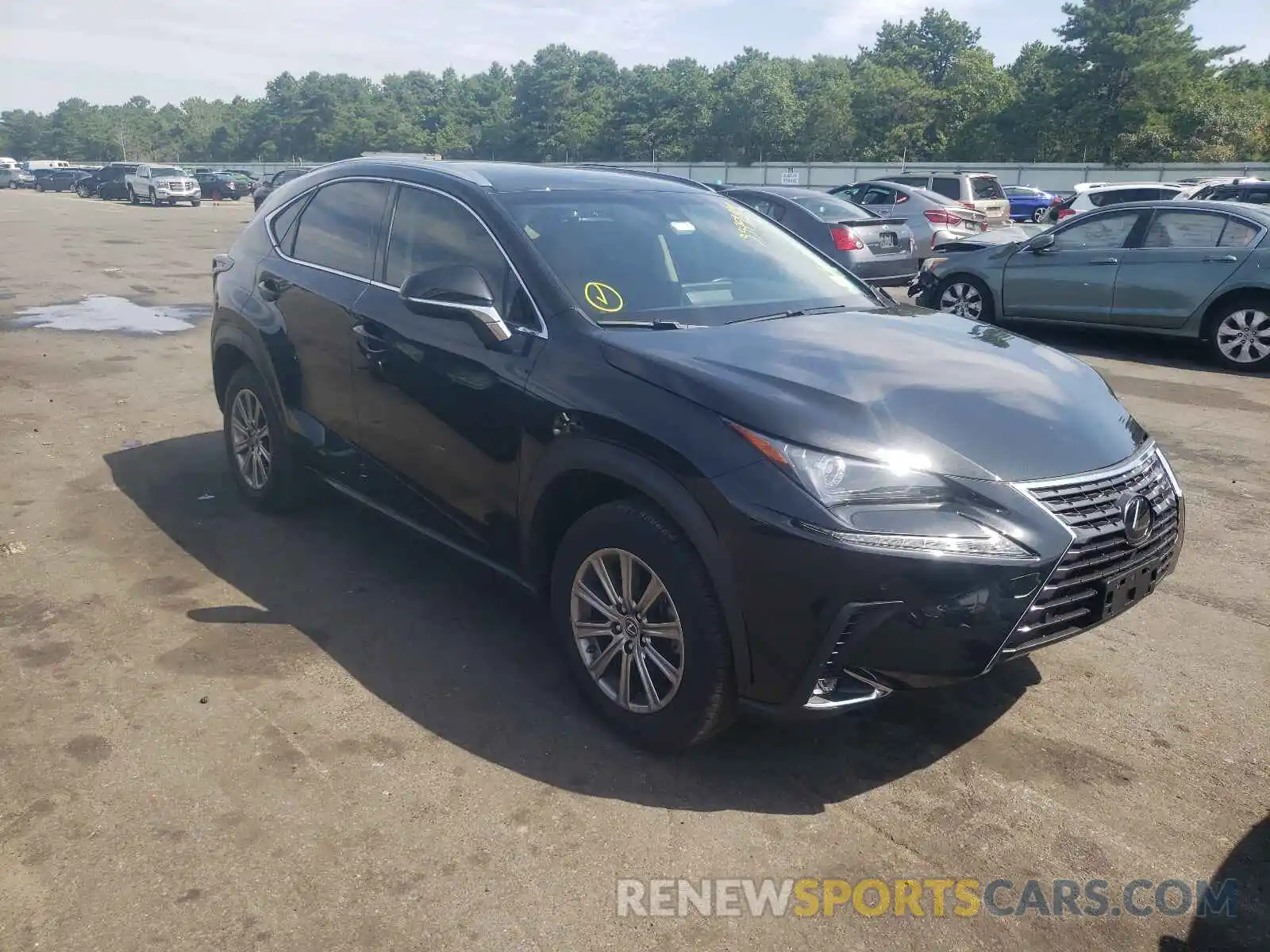 1 Photograph of a damaged car JTJYARBZ8K2158185 LEXUS NX 2019