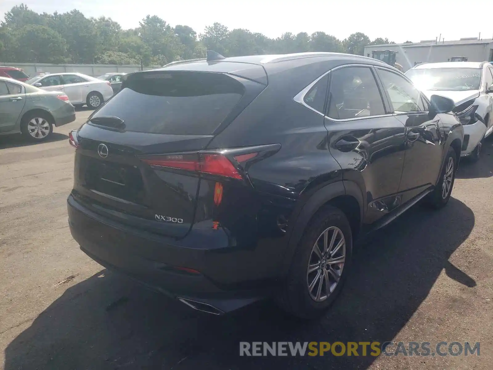 4 Photograph of a damaged car JTJYARBZ8K2158185 LEXUS NX 2019