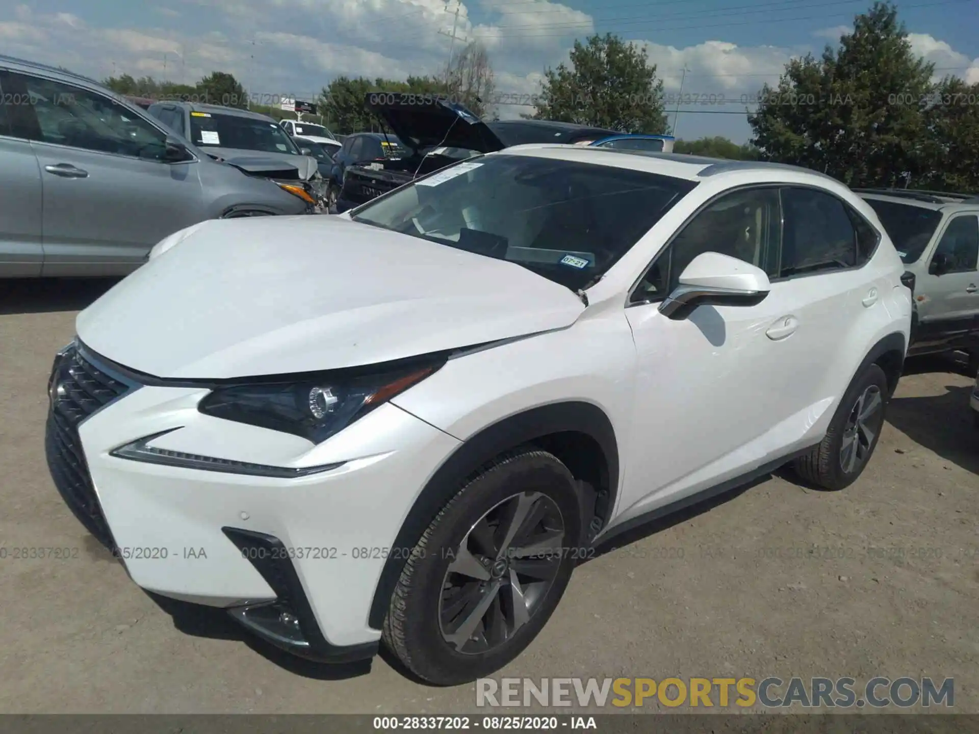 2 Photograph of a damaged car JTJYARBZ9K2118682 LEXUS NX 2019