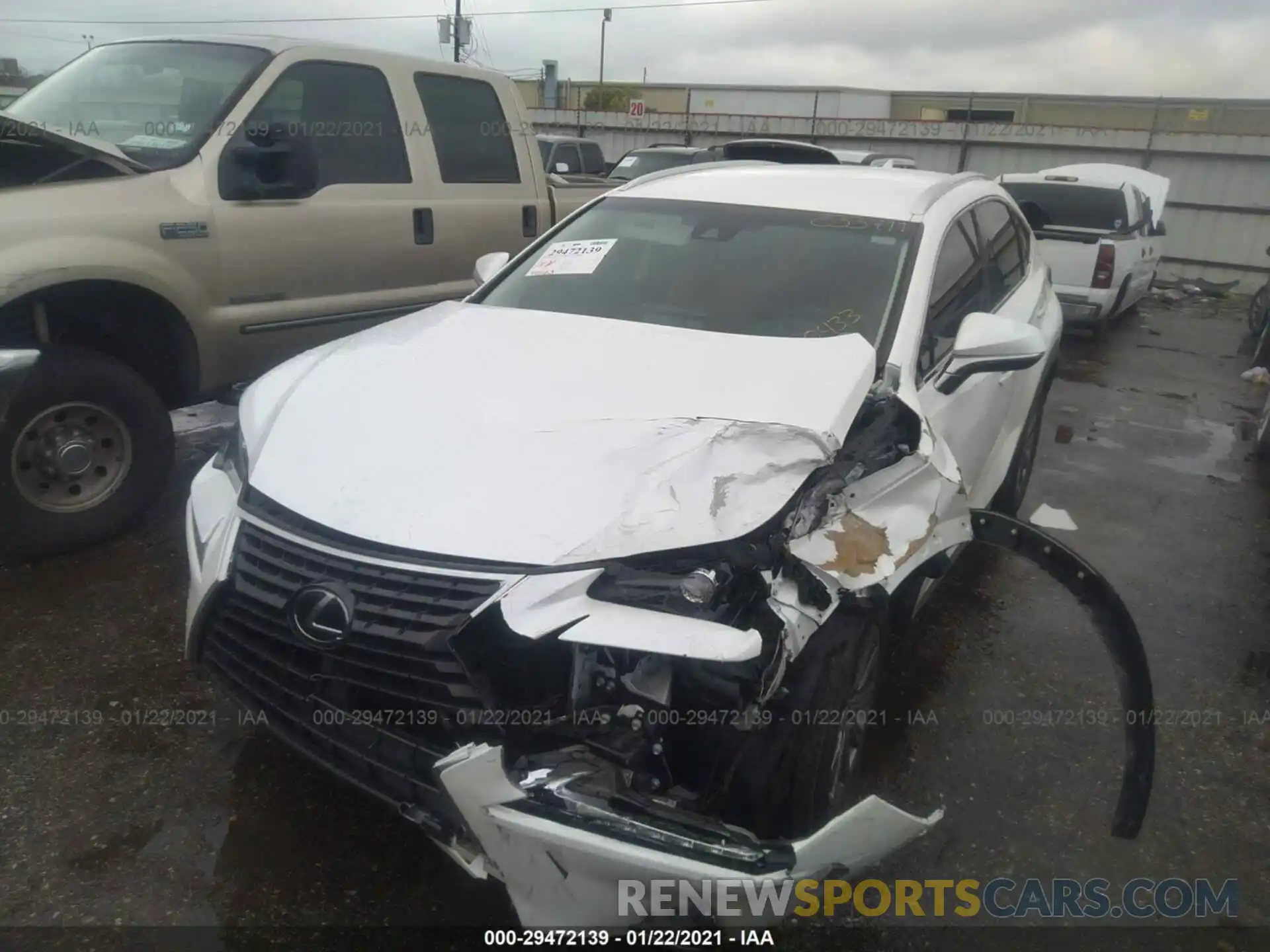 6 Photograph of a damaged car JTJYARBZ9K2120433 LEXUS NX 2019