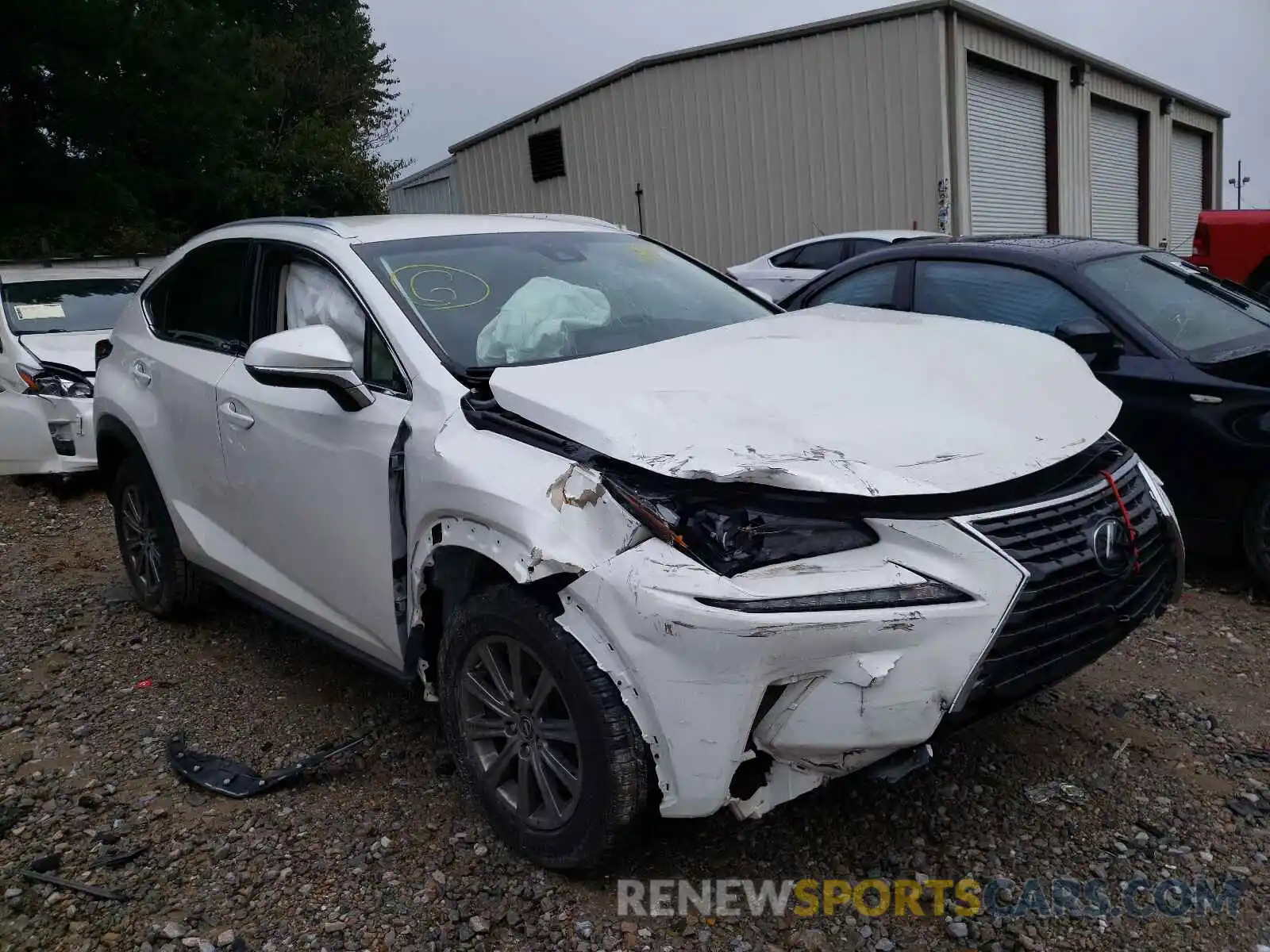 1 Photograph of a damaged car JTJYARBZ9K2120688 LEXUS NX 2019