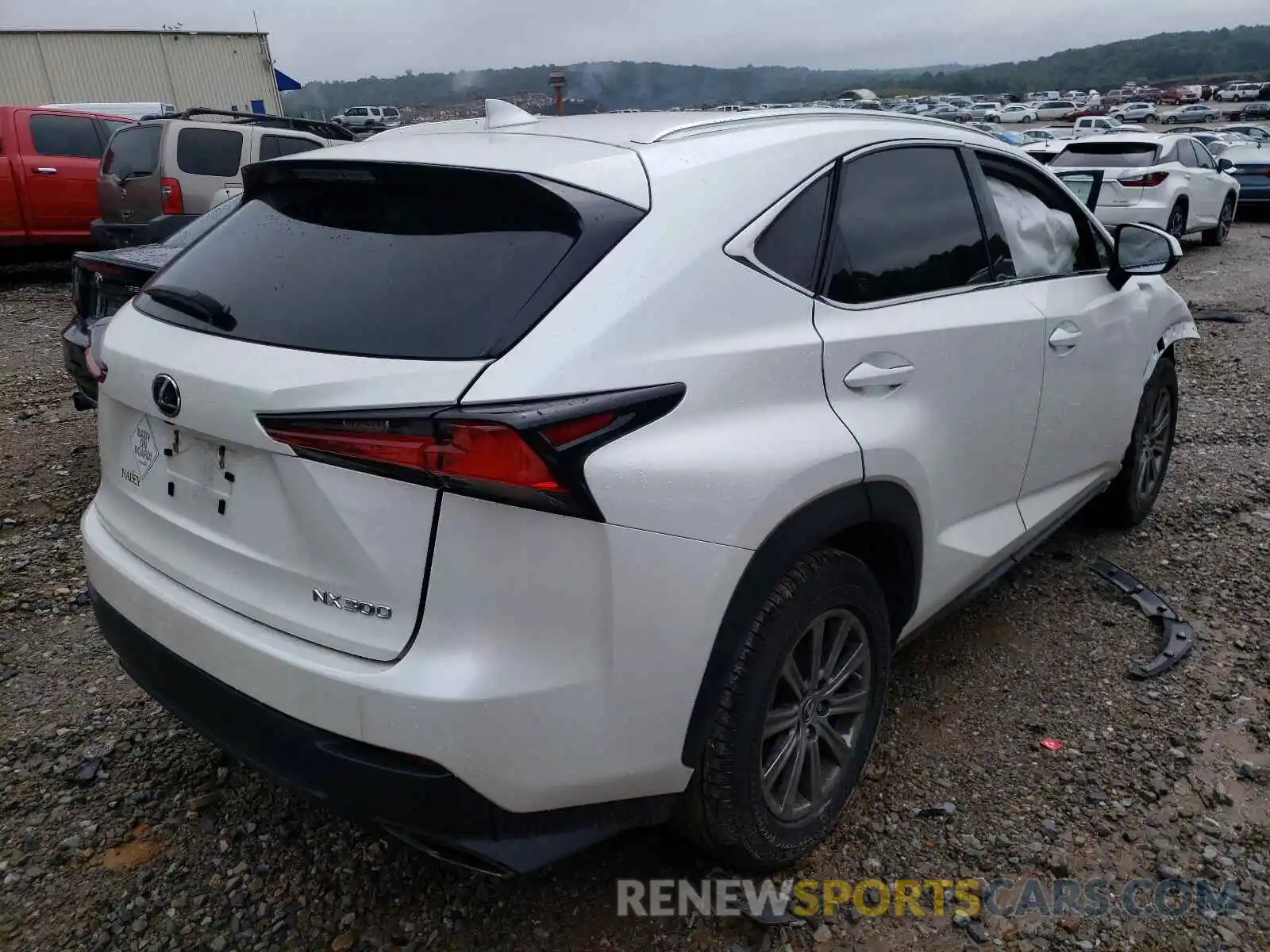 4 Фотография поврежденного автомобиля JTJYARBZ9K2120688 LEXUS NX 2019